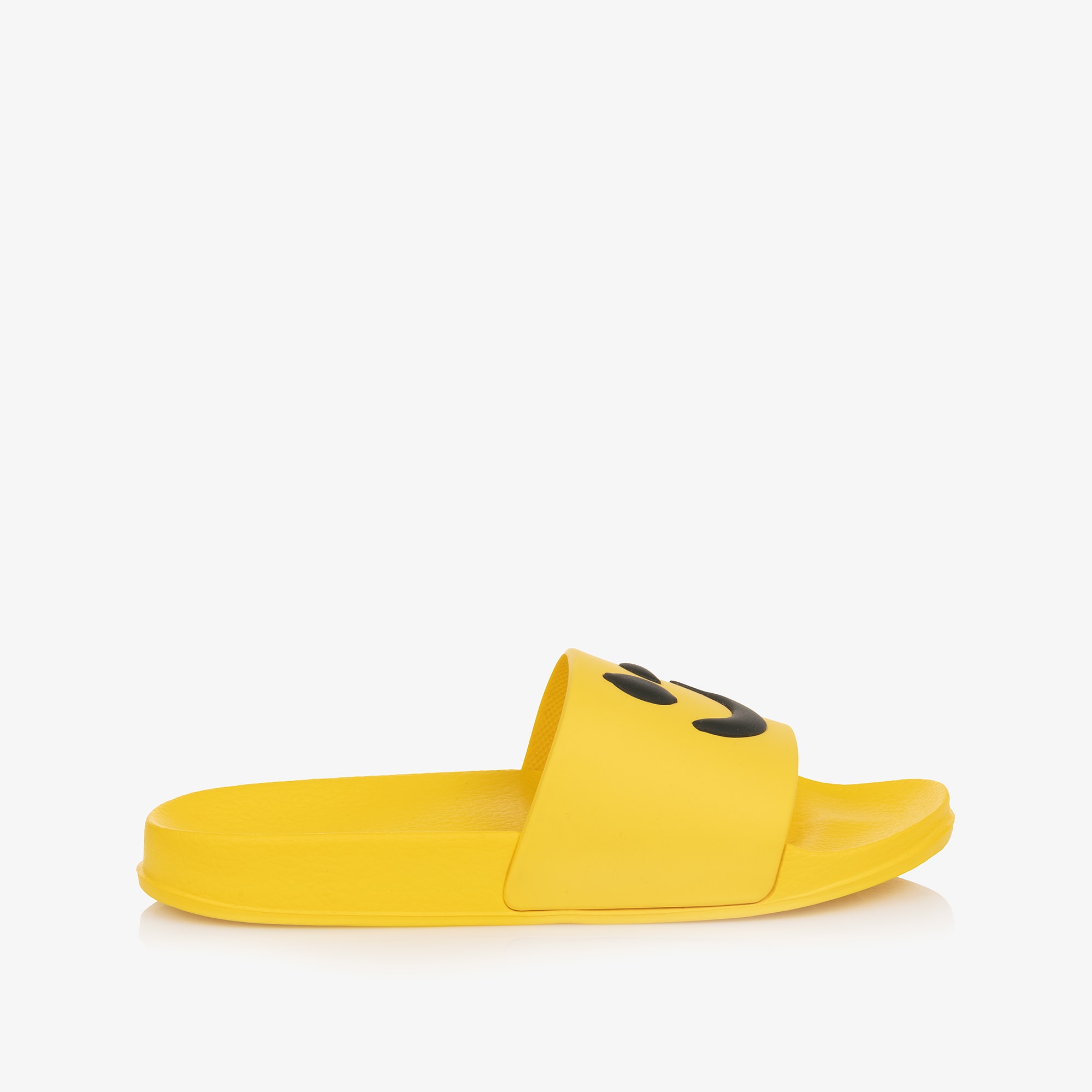 Yellow Winking Face Sliders - View 4
