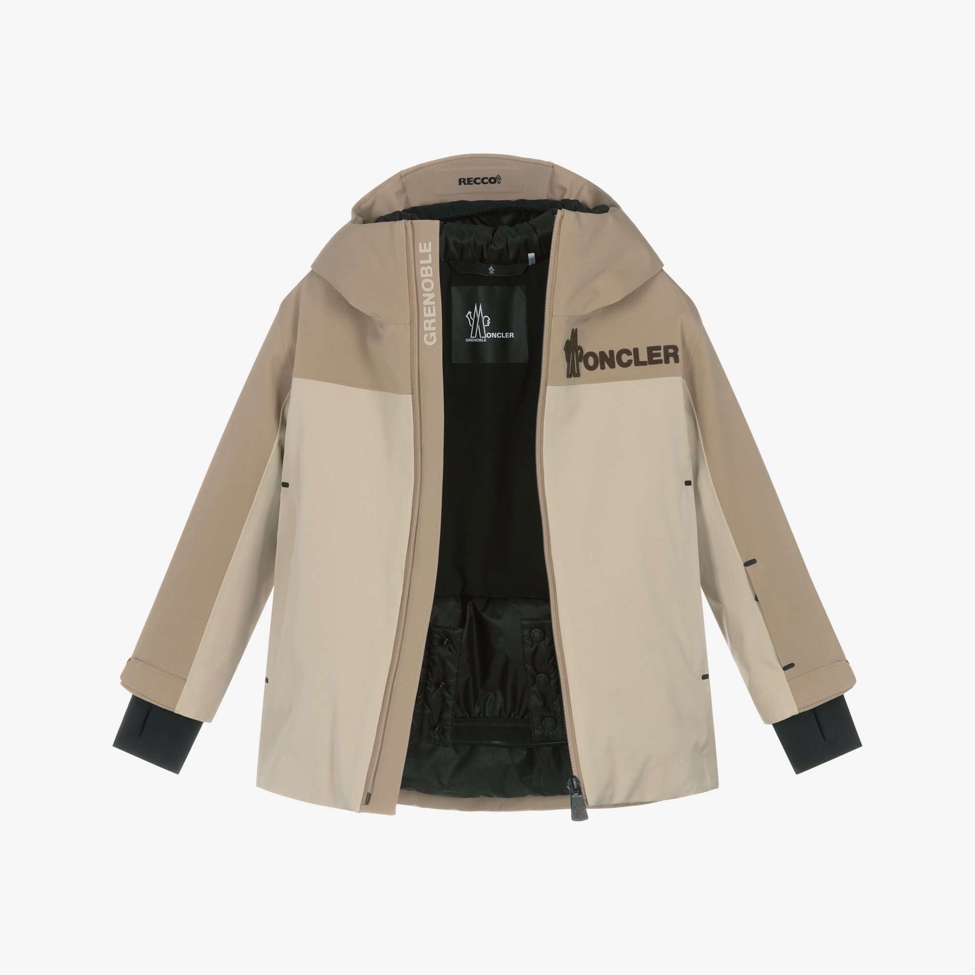 Beige Moriond Technical Ski Jacket - View 4