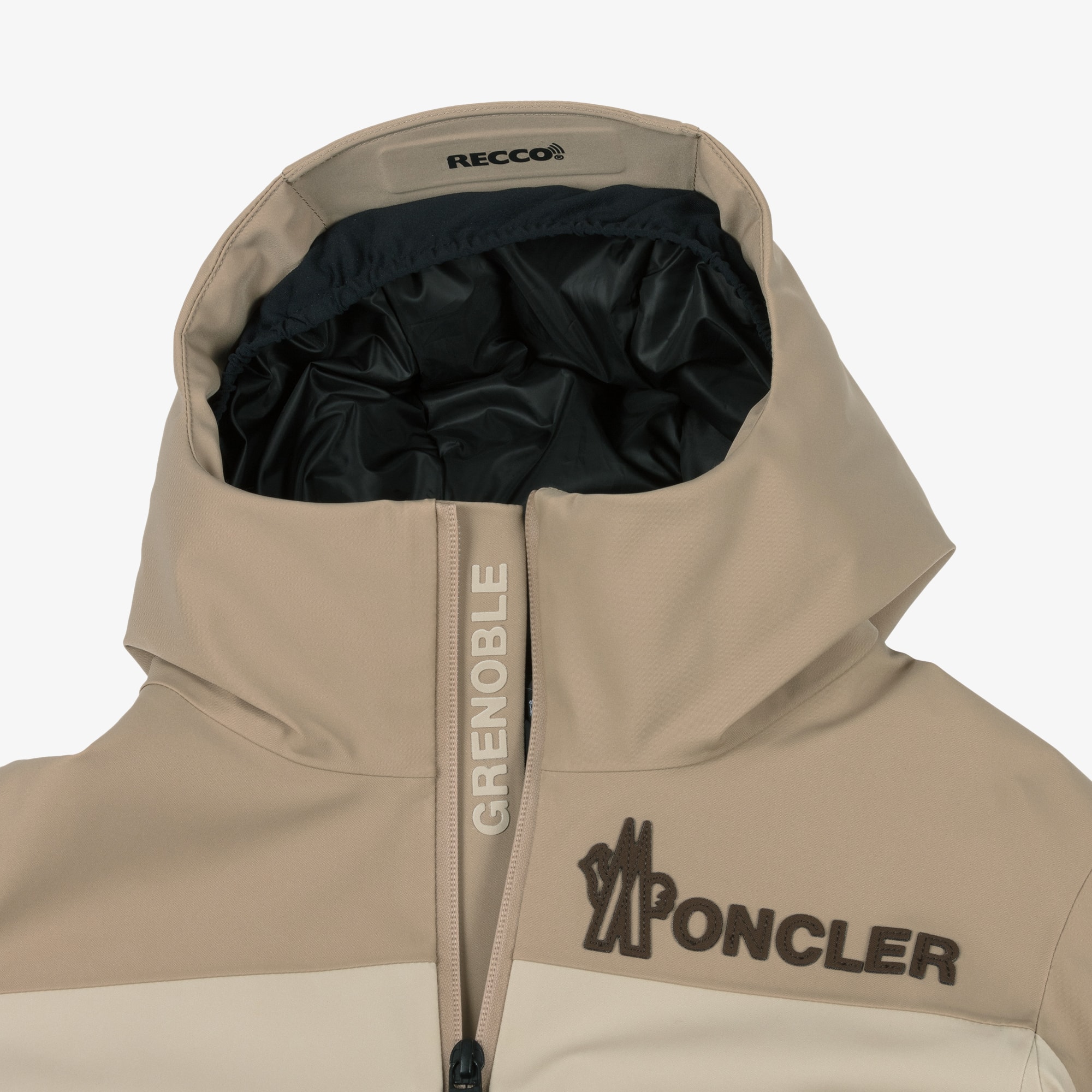 Beige Moriond Technical Ski Jacket - View 9