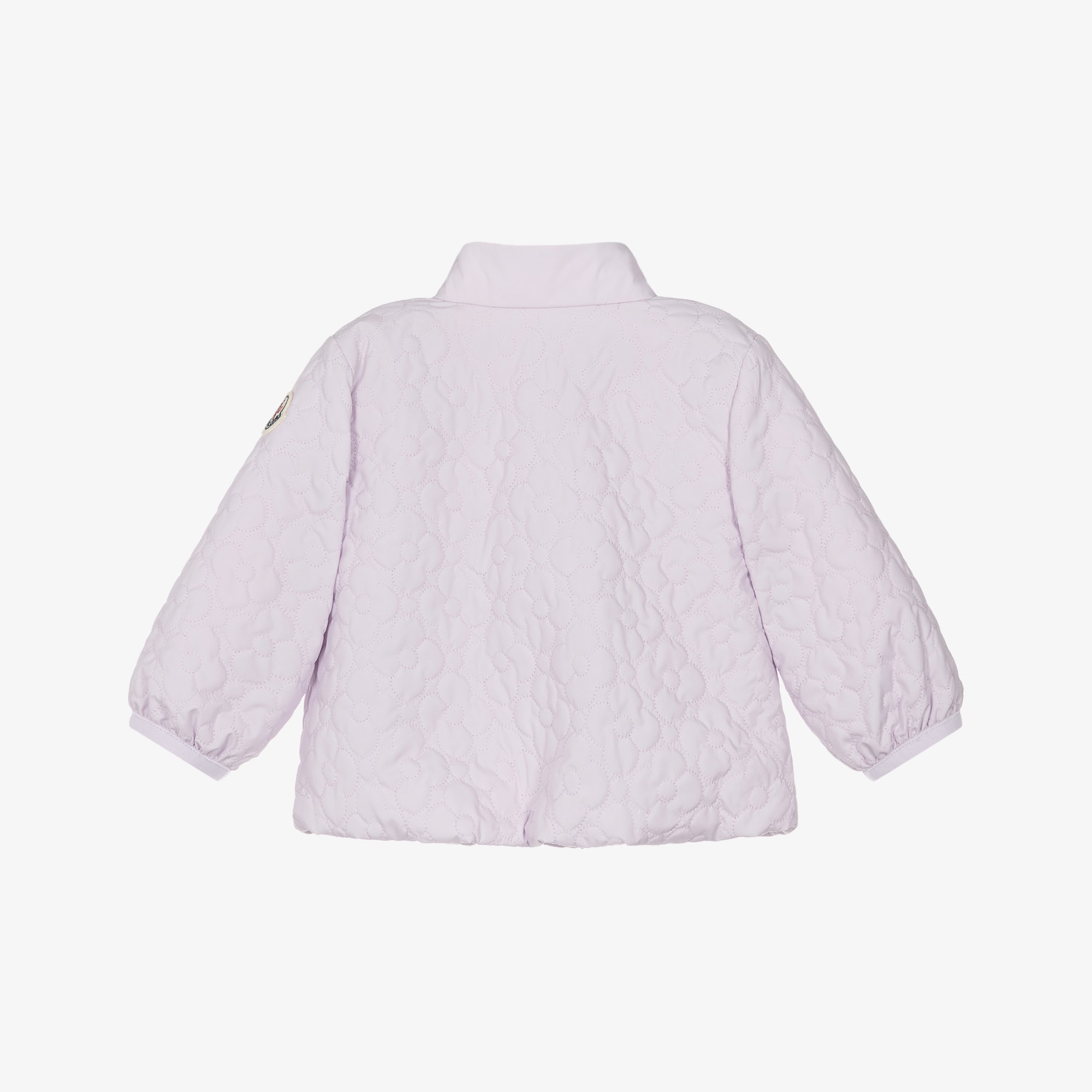 Girls Pale Lilac Quilted Nadide Jacket - View 2