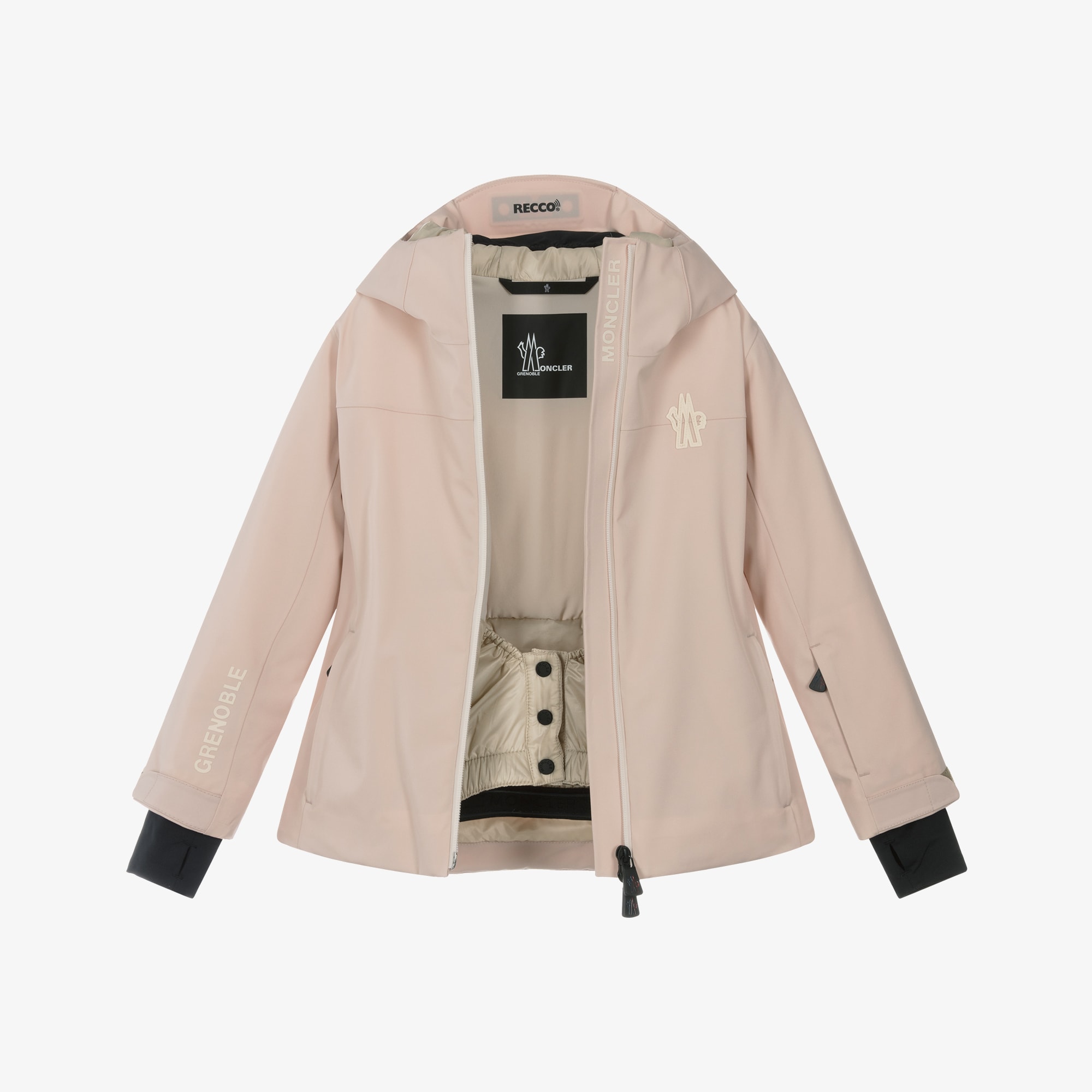 Girls Pink Yoline Technical Ski Jacket - View 6