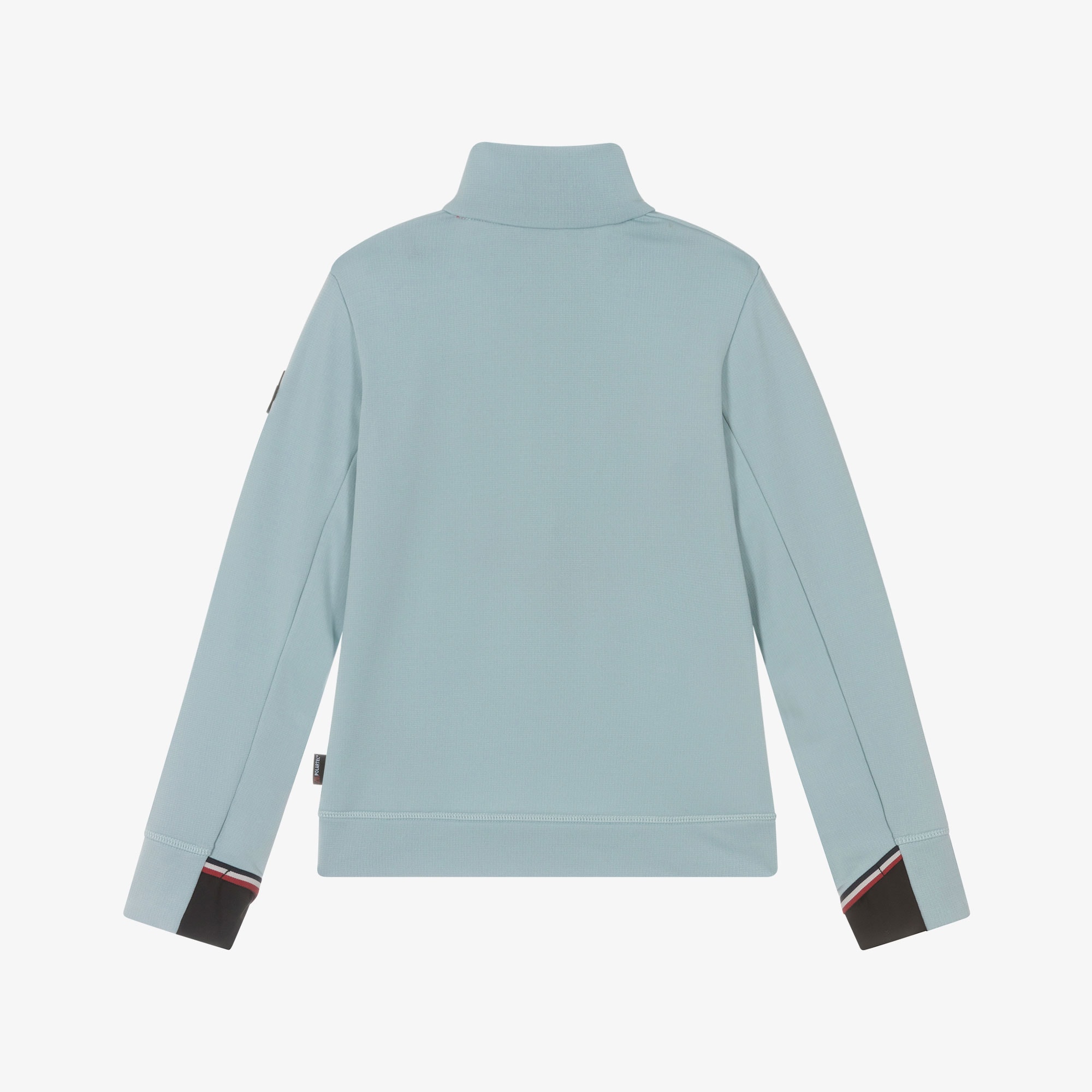 Ivory Polartec Half-Zip Polo Neck Top - View 2