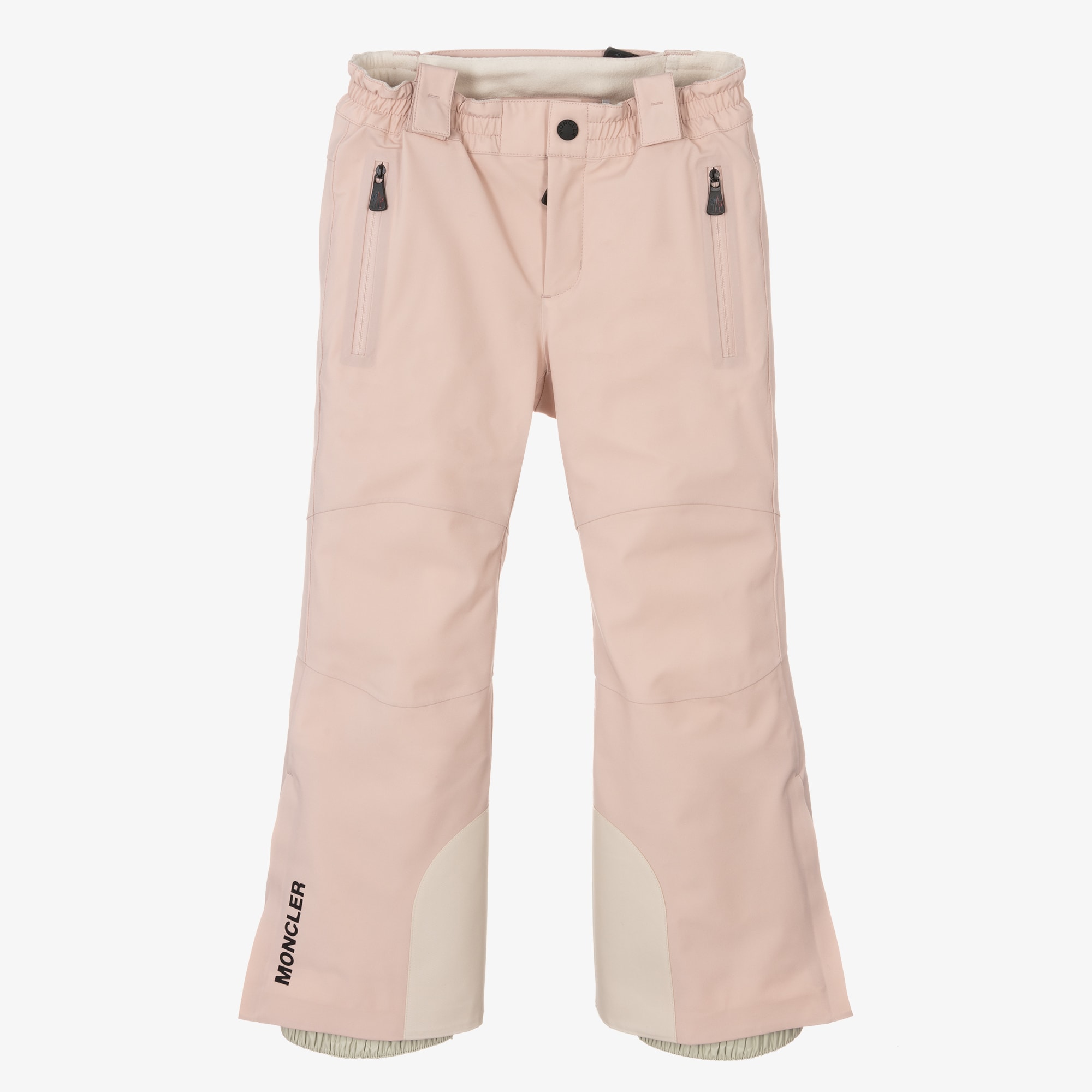 Pink Padded Ski Salopettes - View 4