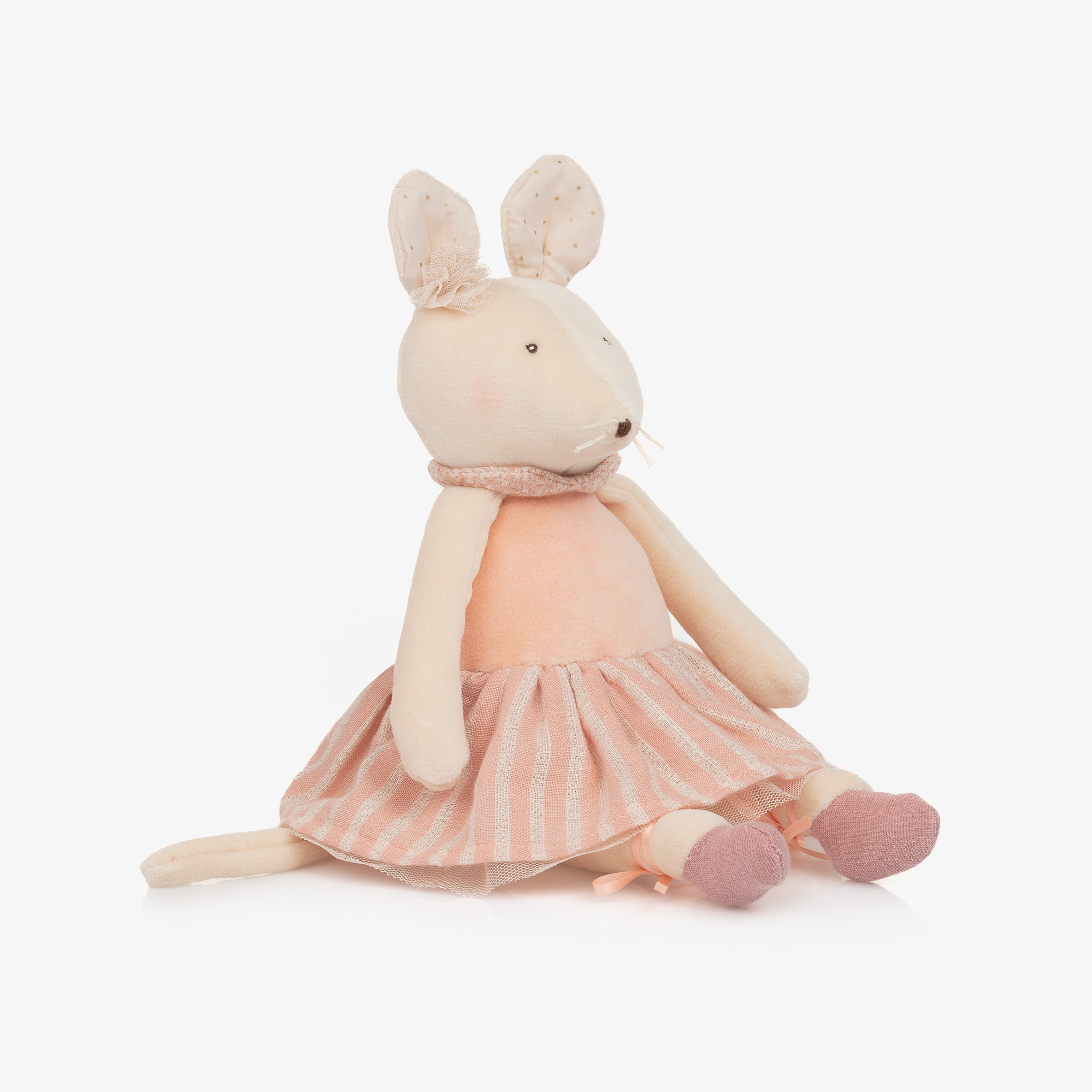 Pink Anna Mouse Soft Toy (32cm) - View 1