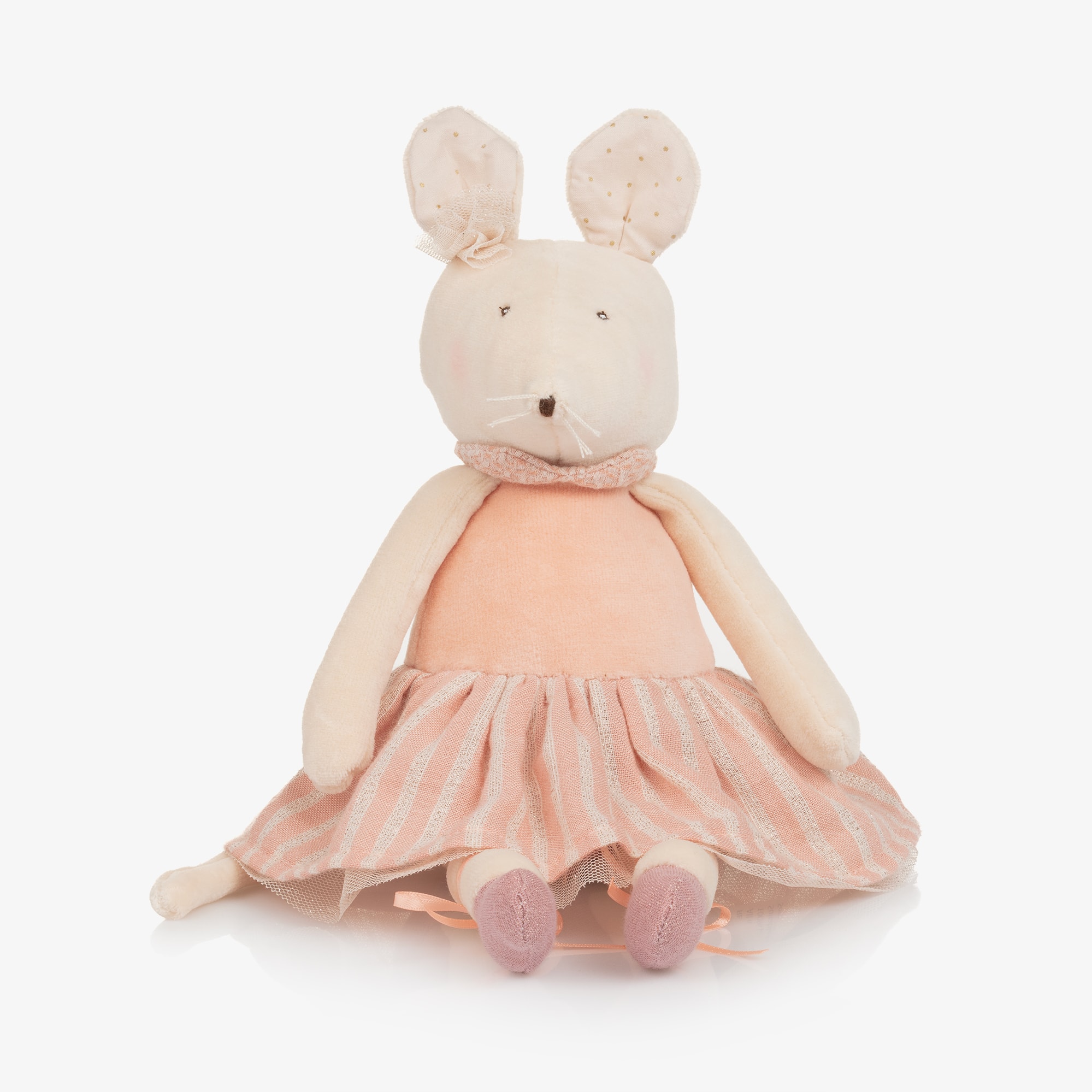 Pink Anna Mouse Soft Toy (32cm) - View 3