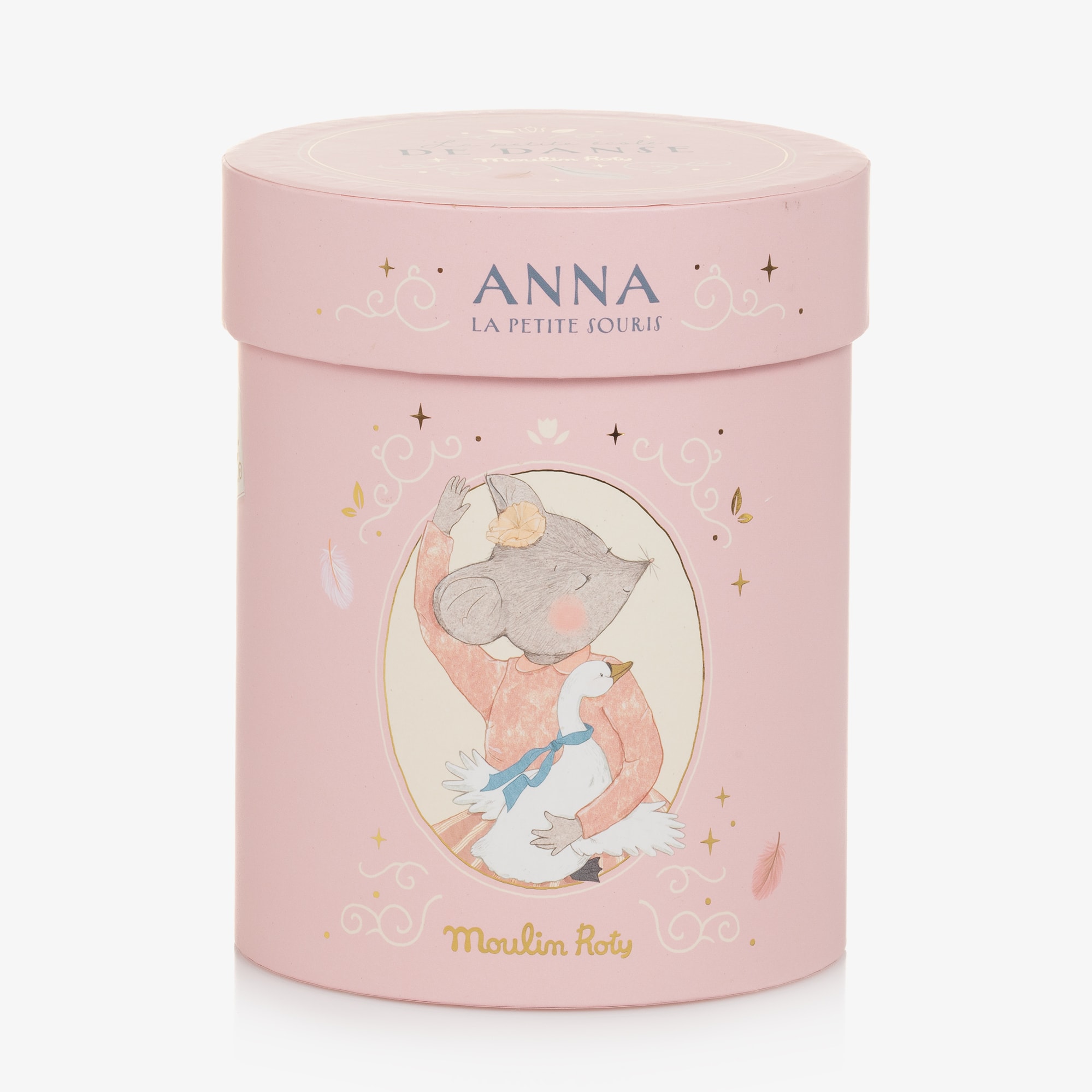 Pink Anna Mouse Soft Toy (32cm) - View 6