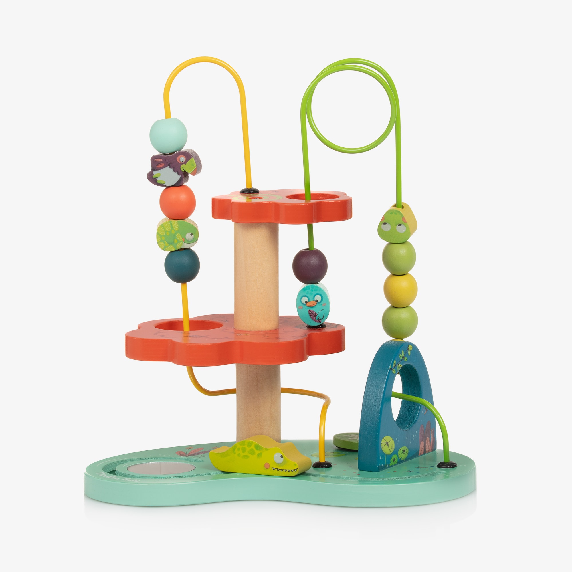 Wooden Jungle Bead Activity Toy (23cm) - View 1