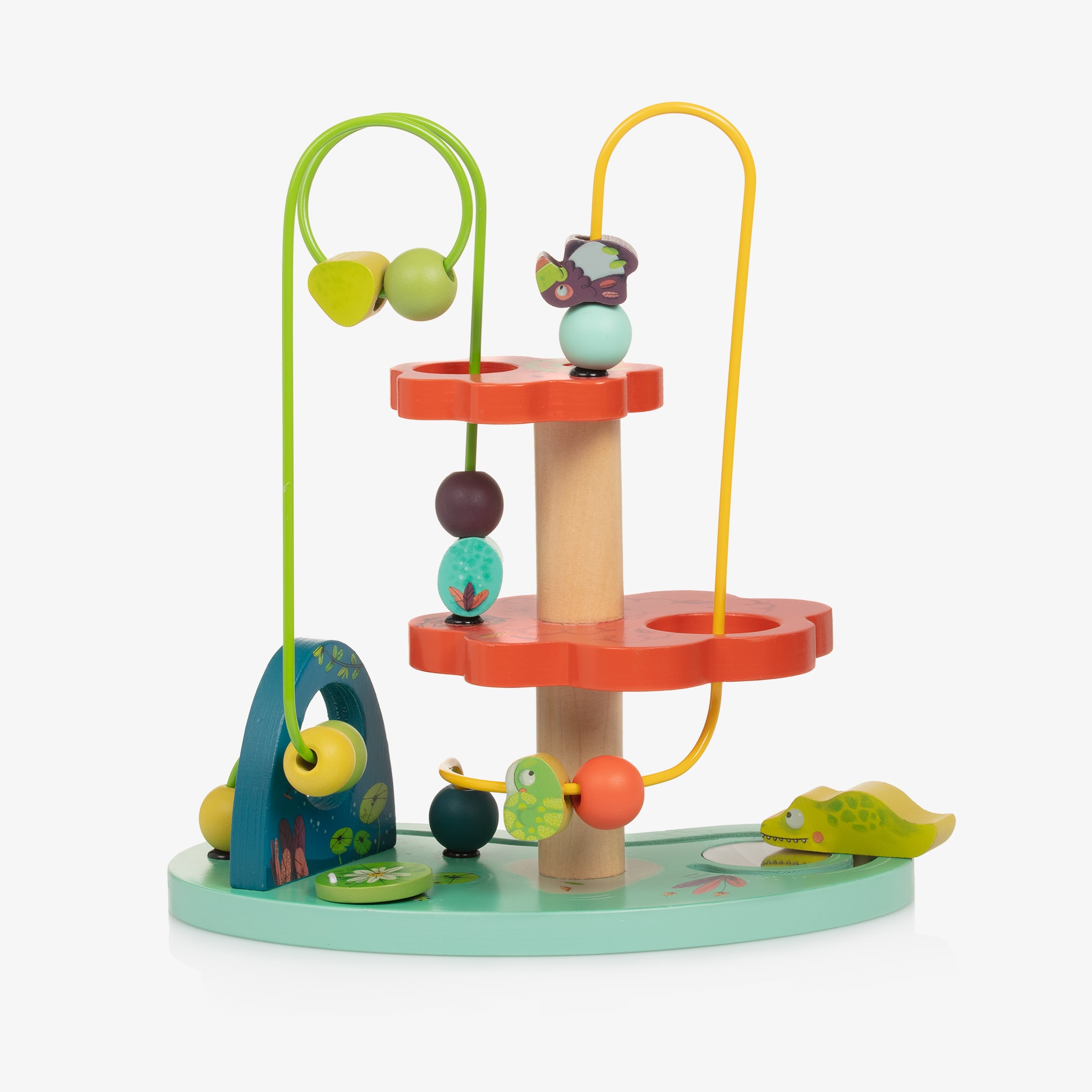 Wooden Jungle Bead Activity Toy (23cm) - View 3