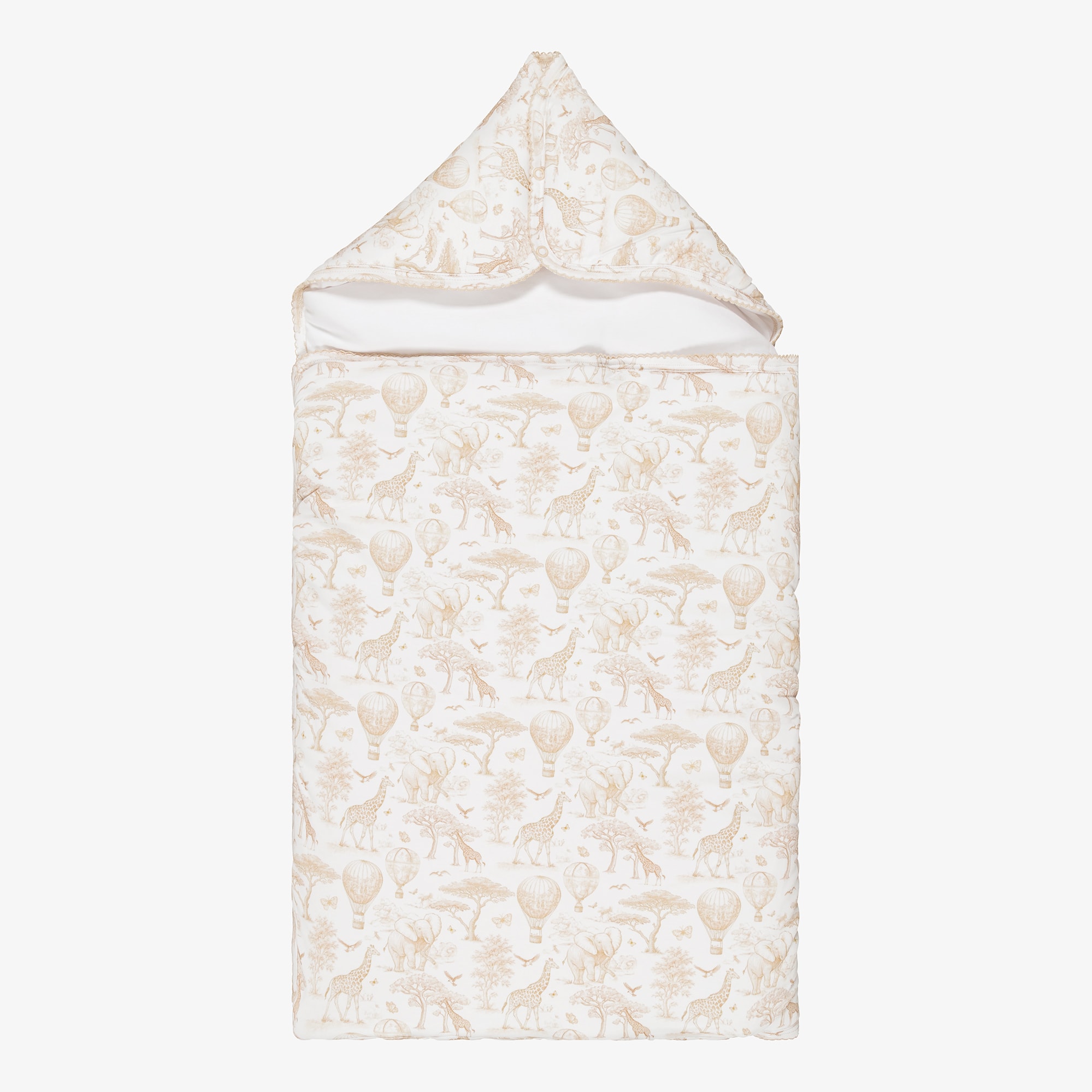 Beige Toile de Juoy Africa Supima Cotton Nest (85cm) - View 1