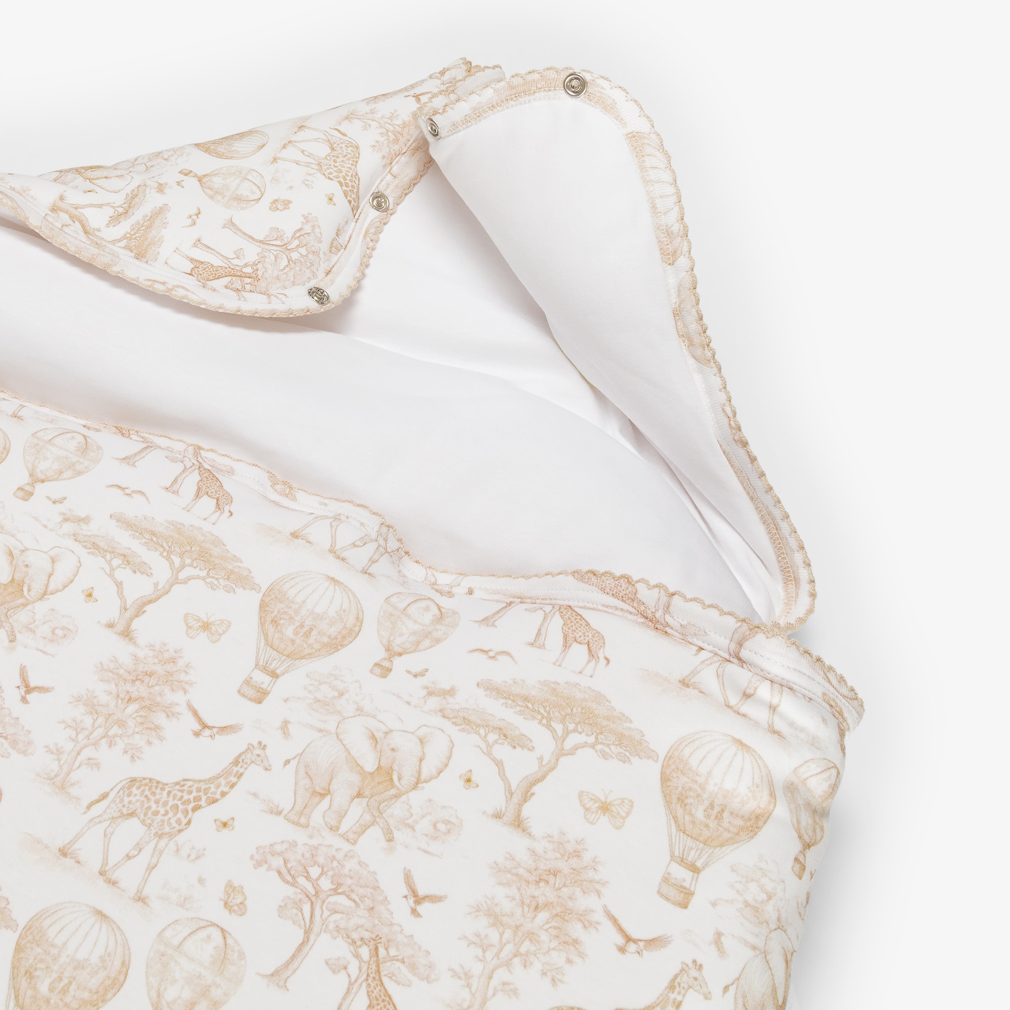 Beige Toile de Juoy Africa Supima Cotton Nest (85cm) - View 5