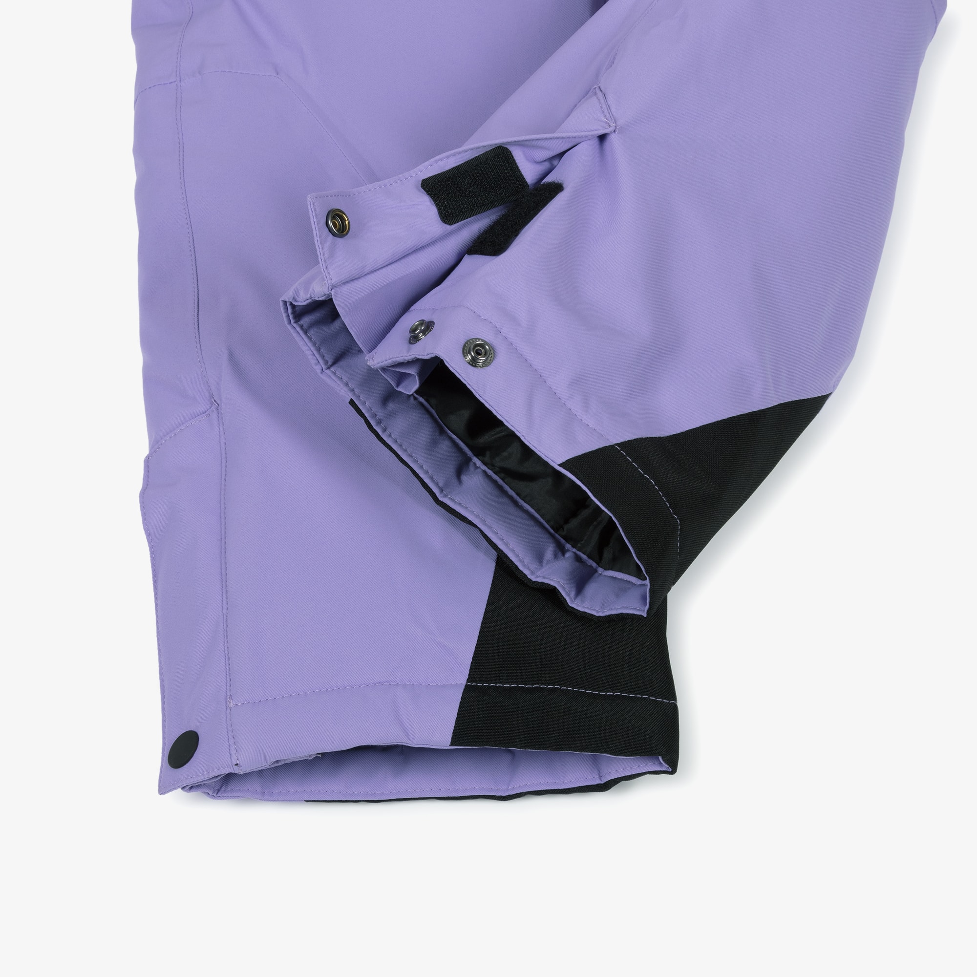 Lilac Purple Technical Ski Trousers with Shoulder Straps - View 5