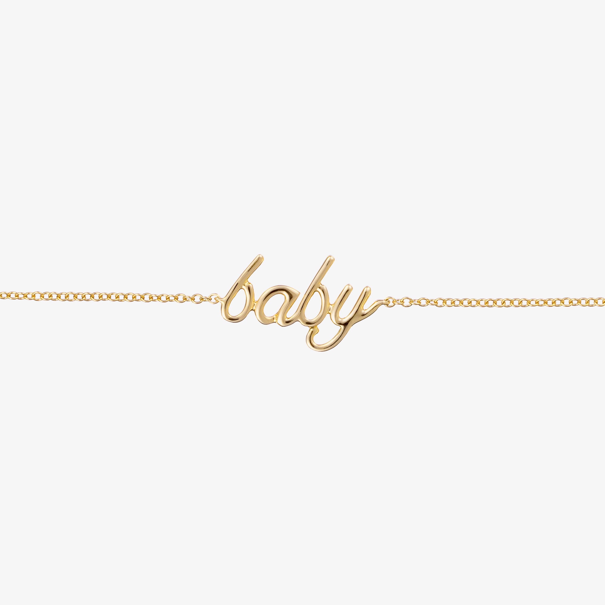 18kt Yellow Gold Baby Bracelet - View 3