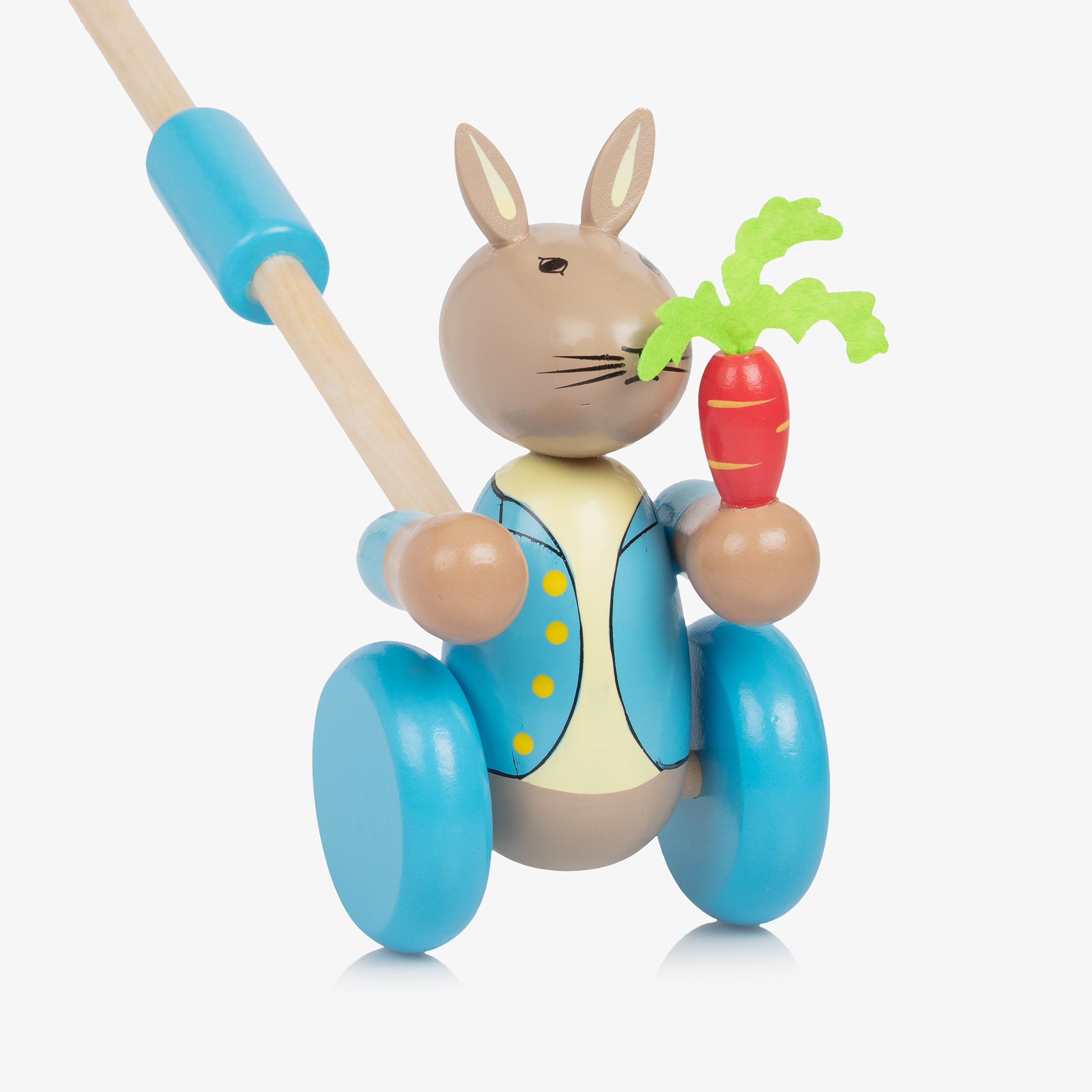 Peter Rabbit Push Along Toy (15cm) - View 5