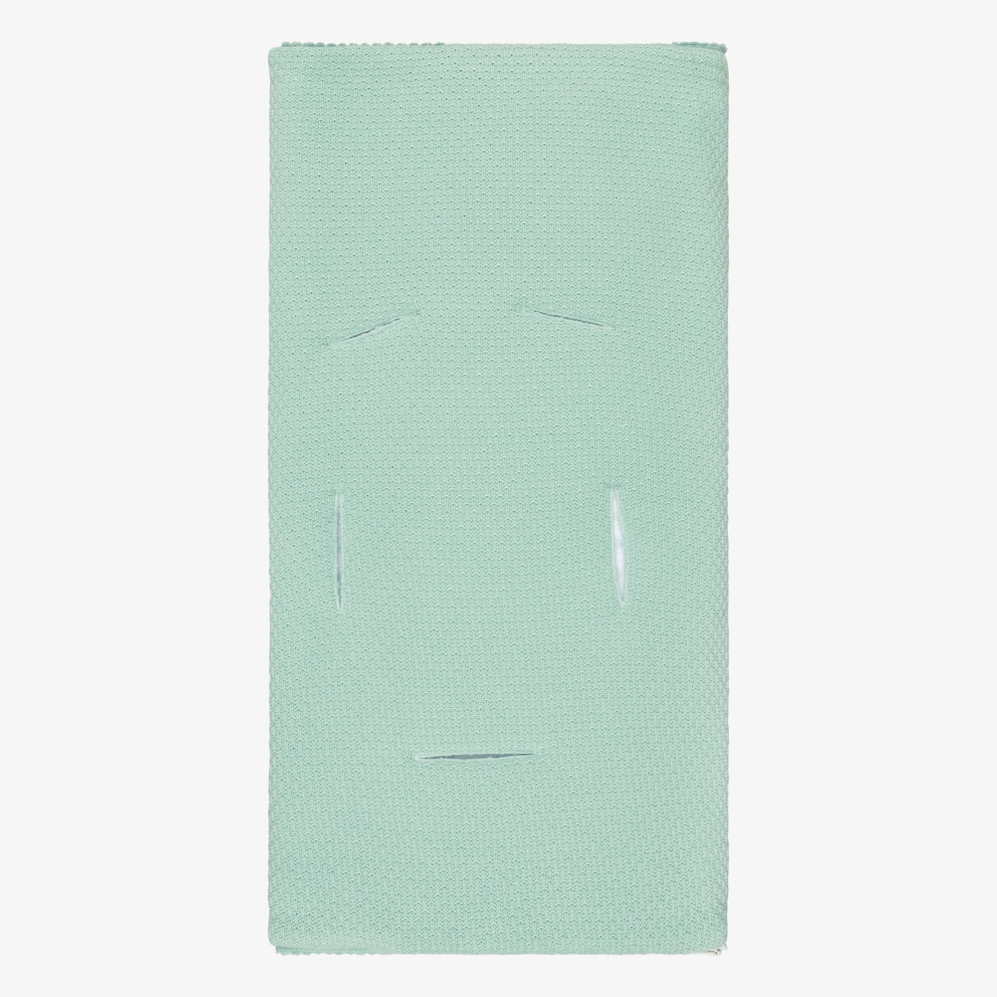 Mint Green Knitted Cotton Baby Nest (69cm) - View 5