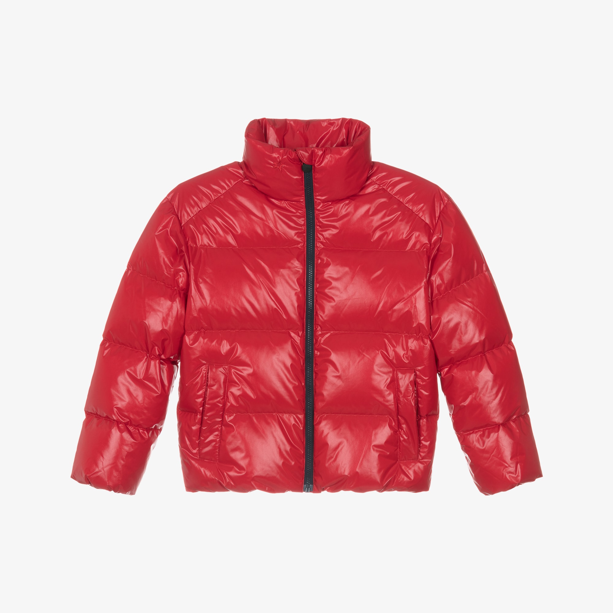 Red Nuuk Down Padded Puffer Ski Jacket - View 1
