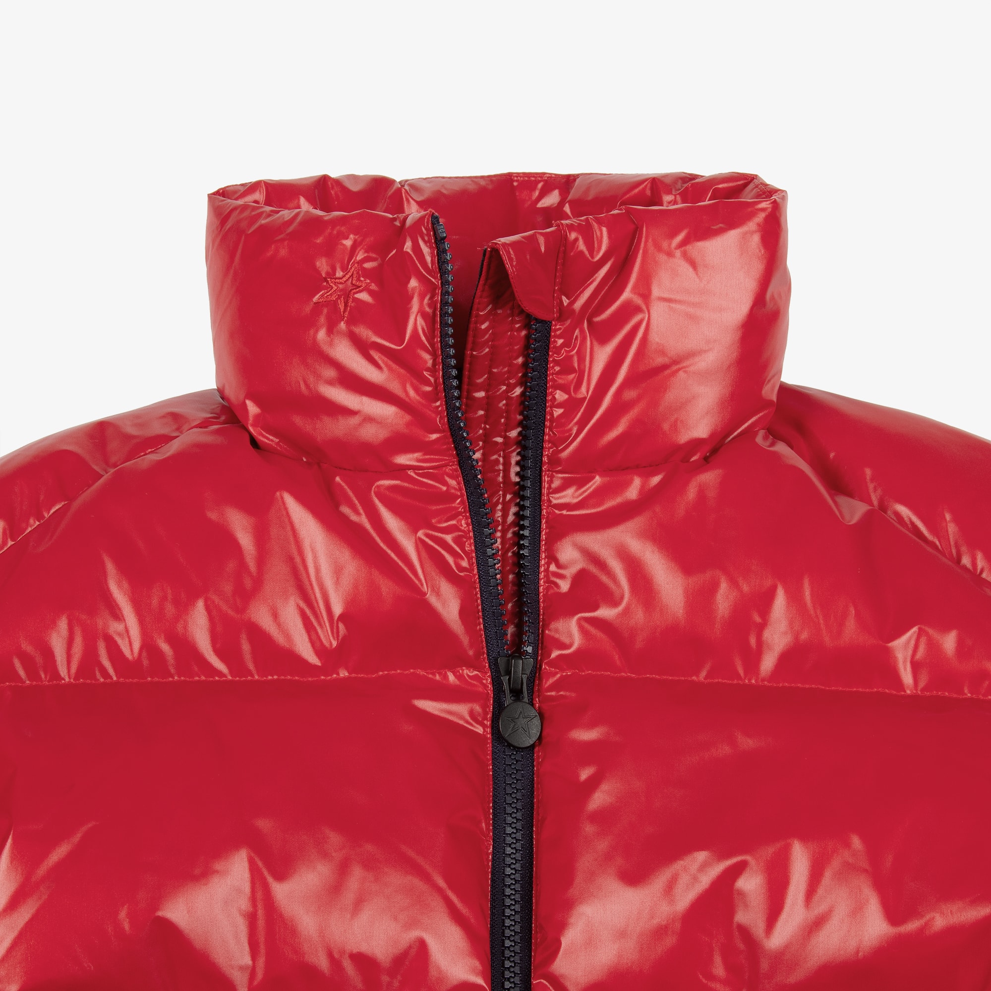 Red Nuuk Down Padded Puffer Ski Jacket - View 8