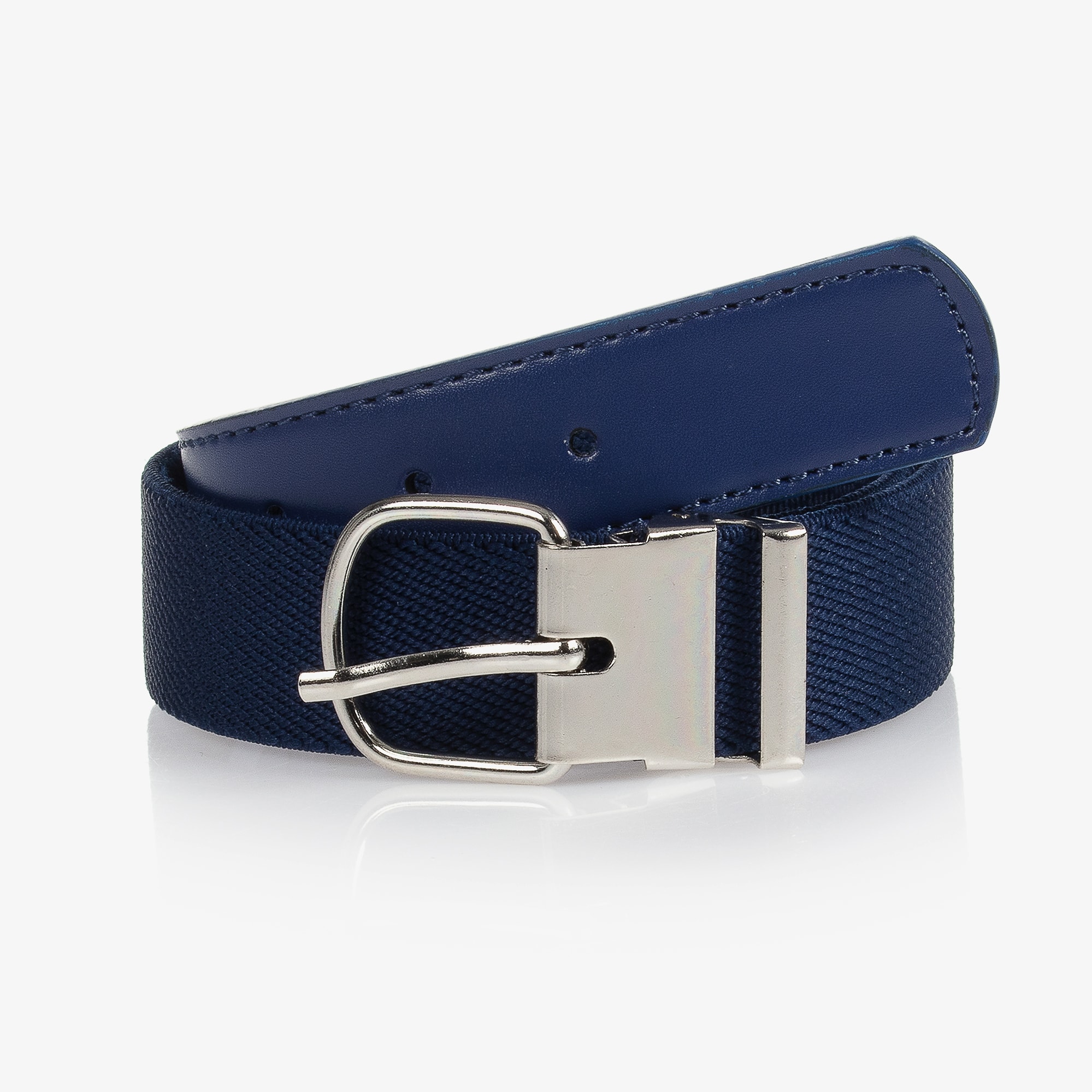 Black Elasticated Belt - View 1