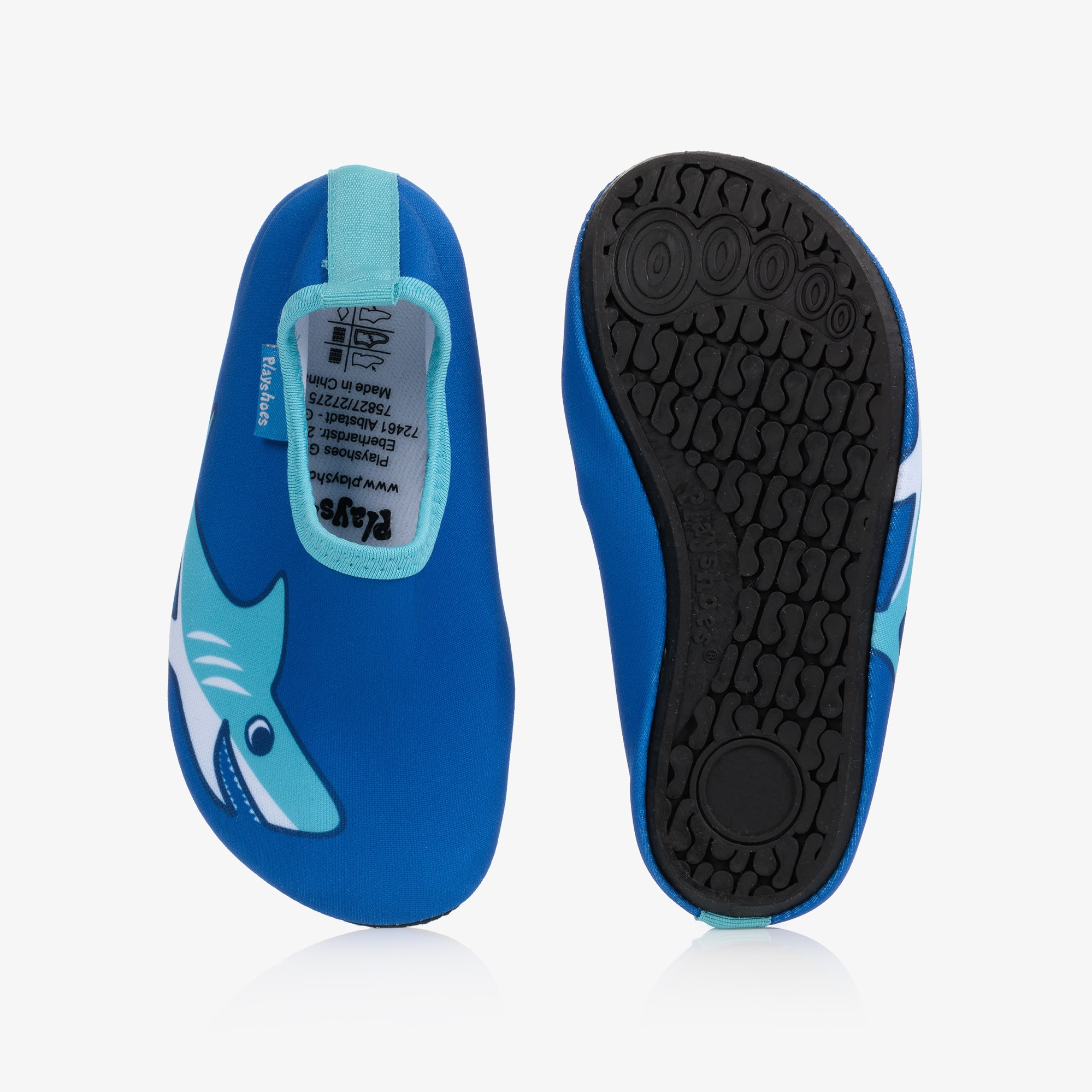 Blue Shark Aqua Shoes (UPF50+) - View 3
