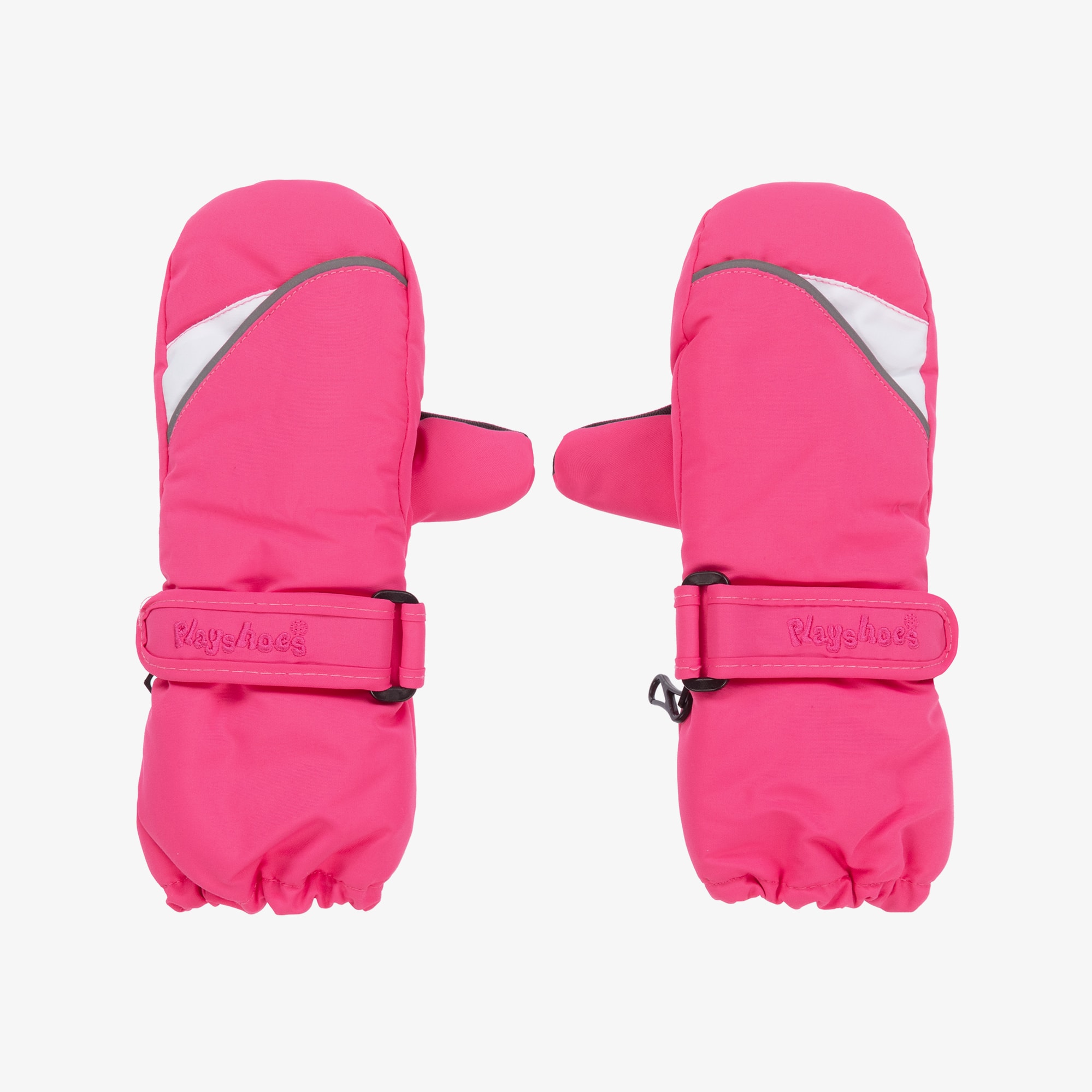 Extra Long Black Waterproof Thermal Ski Mittens - View 1