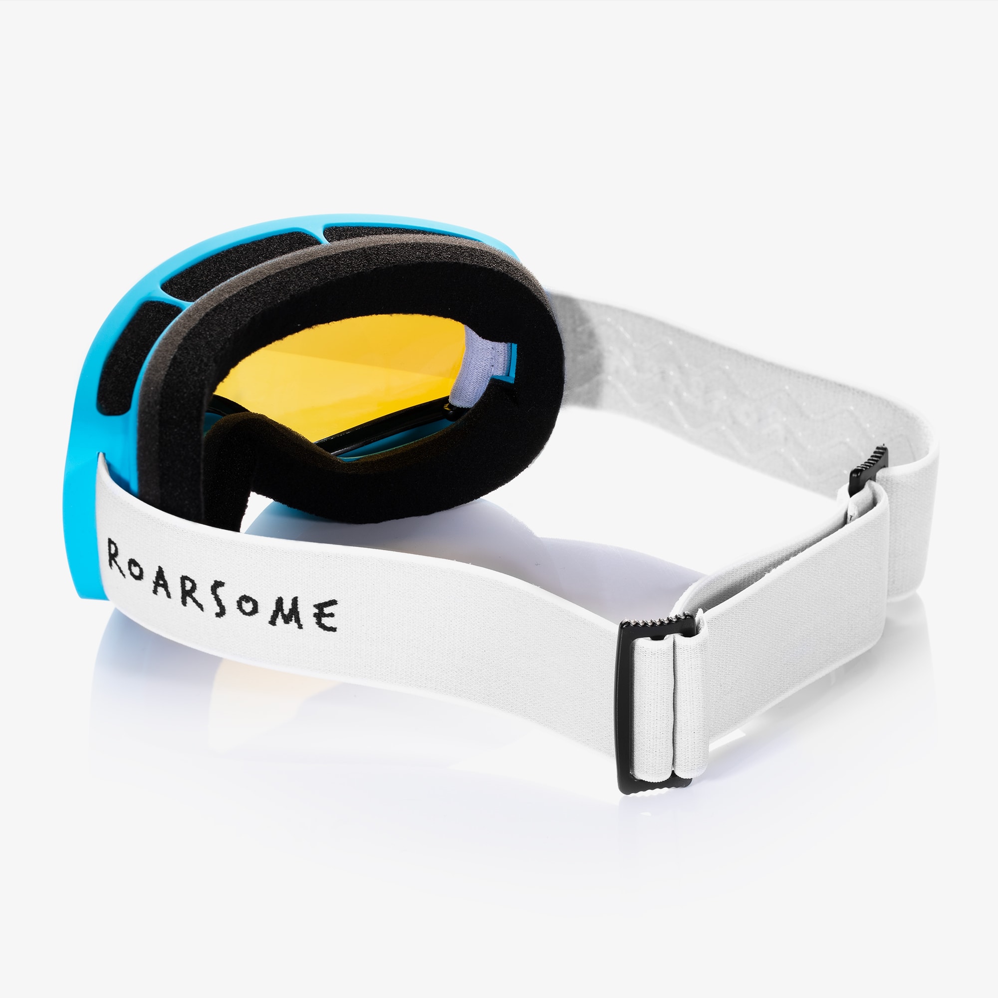 Blue Polarised Anti-Fog Ski Goggles - View 4