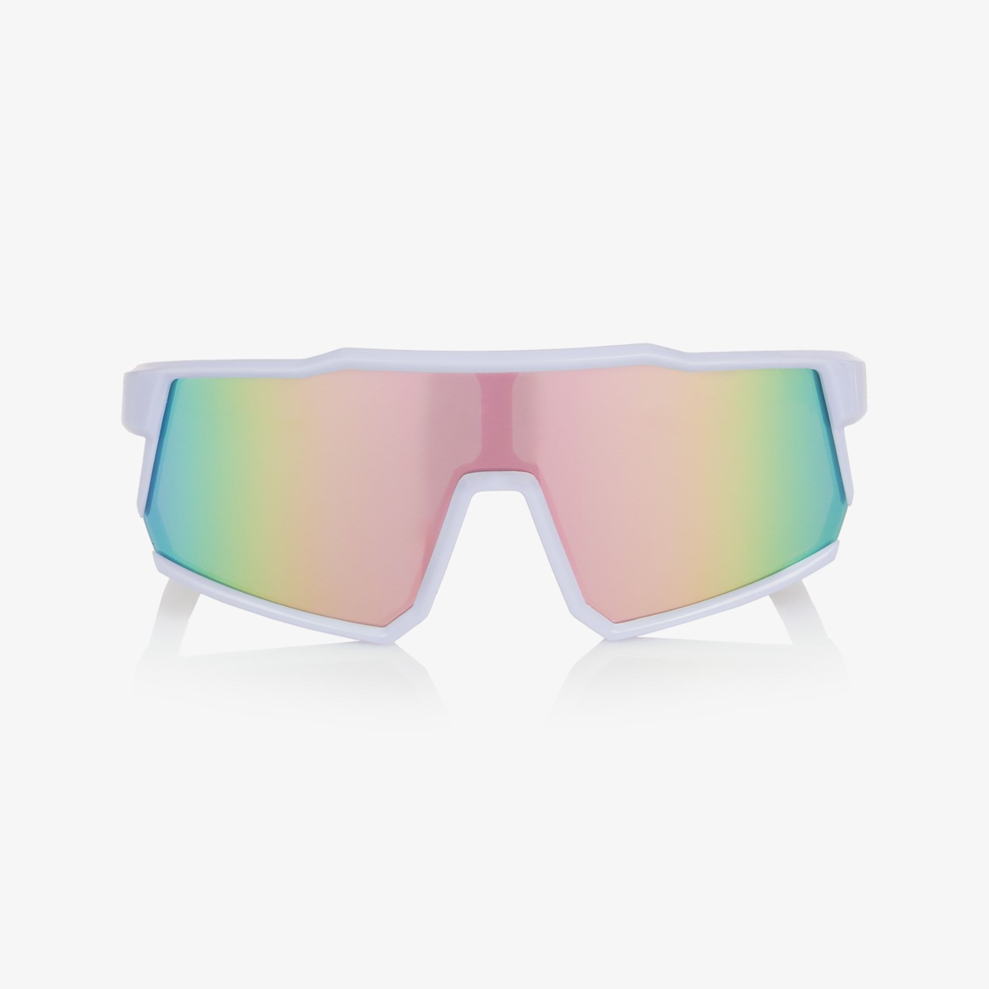 Girls Lilac Purple Sunglasses with Mirrored Lenses - View 2
