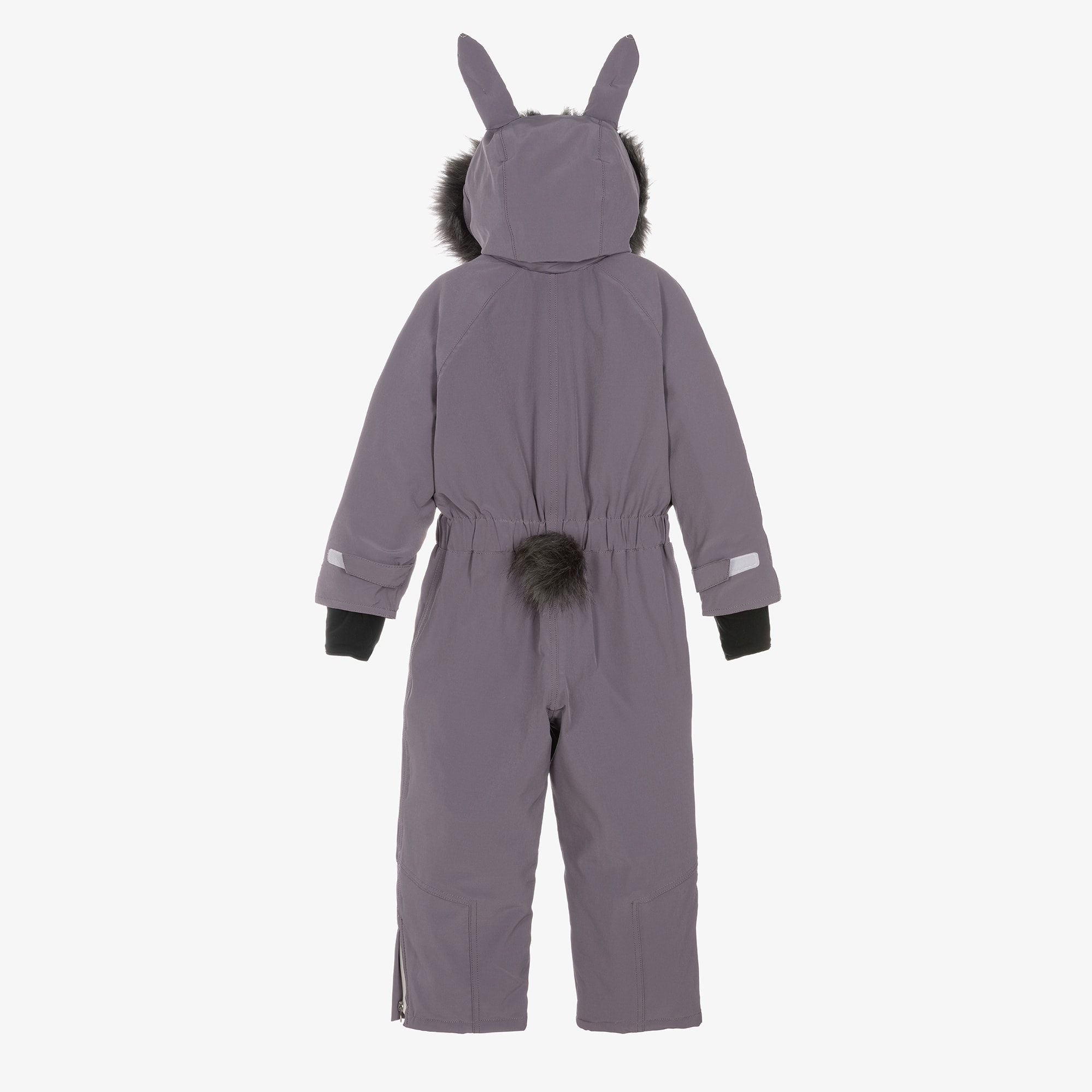 Grey Hop The Bunny Snowsuit - View 3