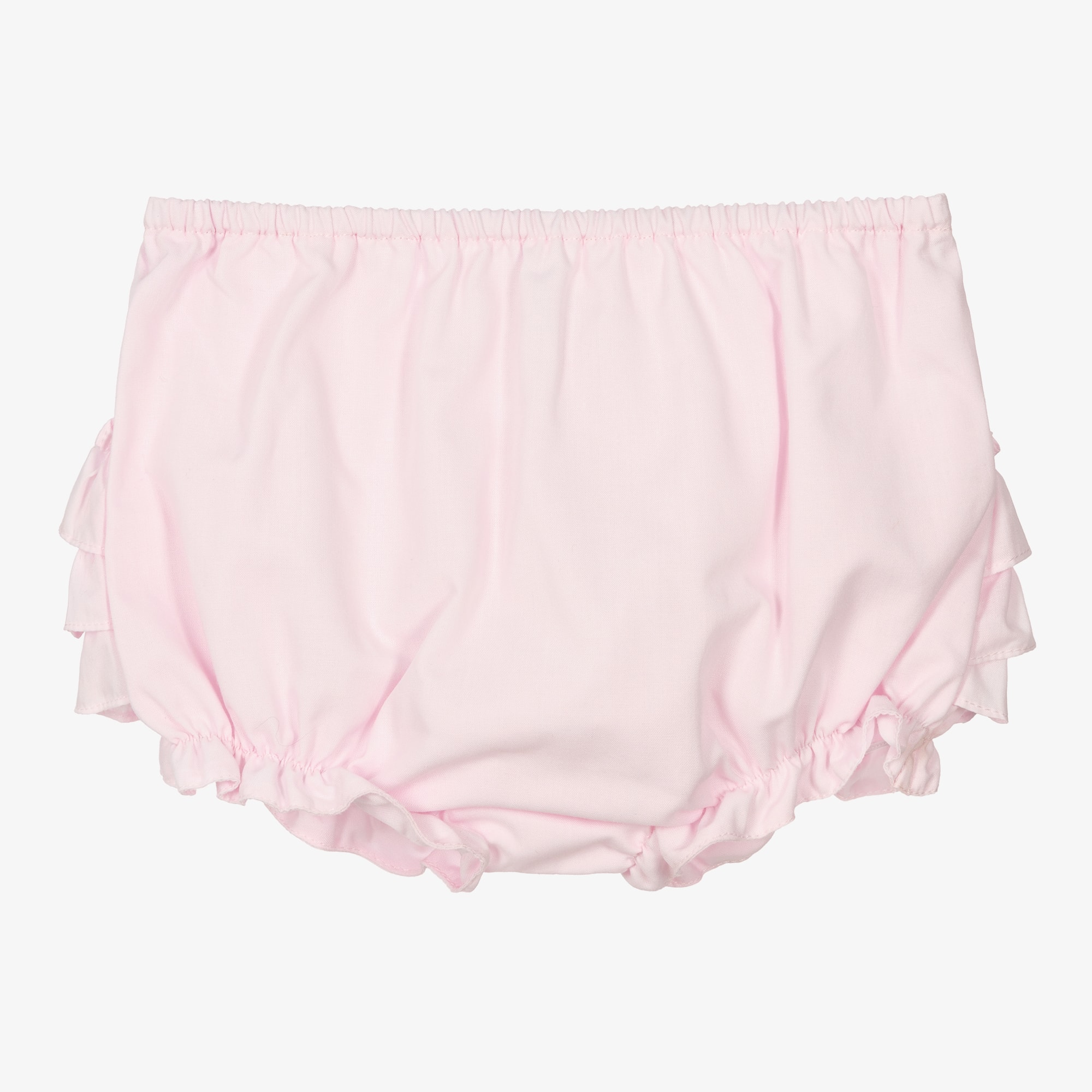Baby Girls Pink Frilly Knickers - View 1