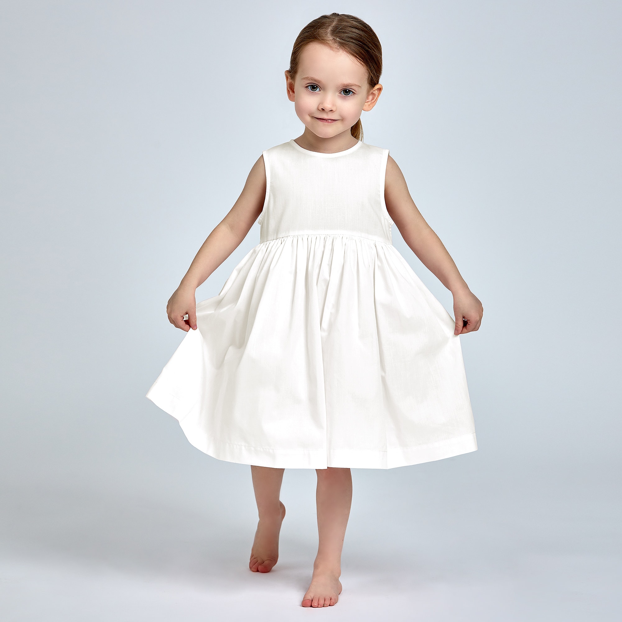 Girls Ivory Petticoat - View 2