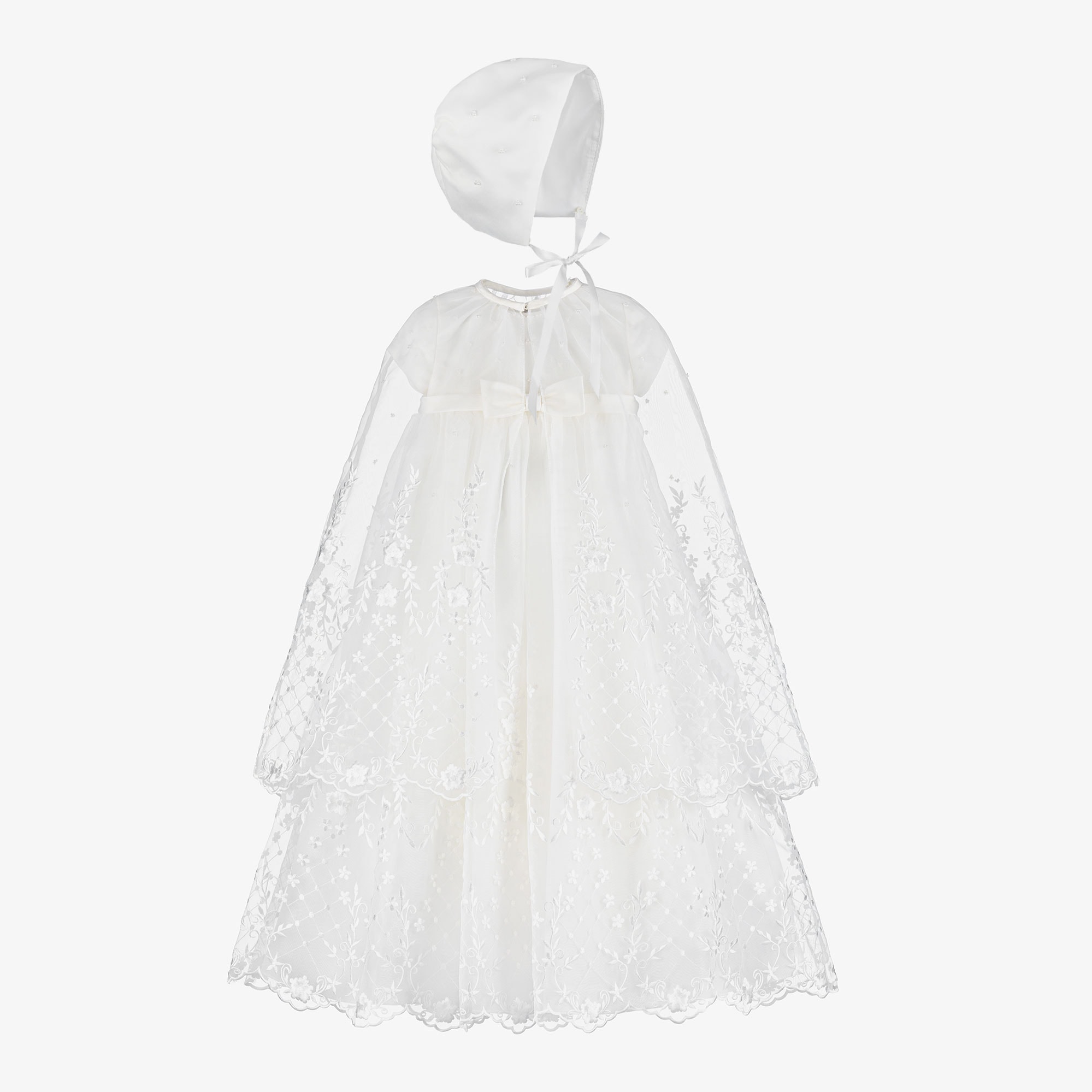 Ivory Ceremony Gown Set - View 1