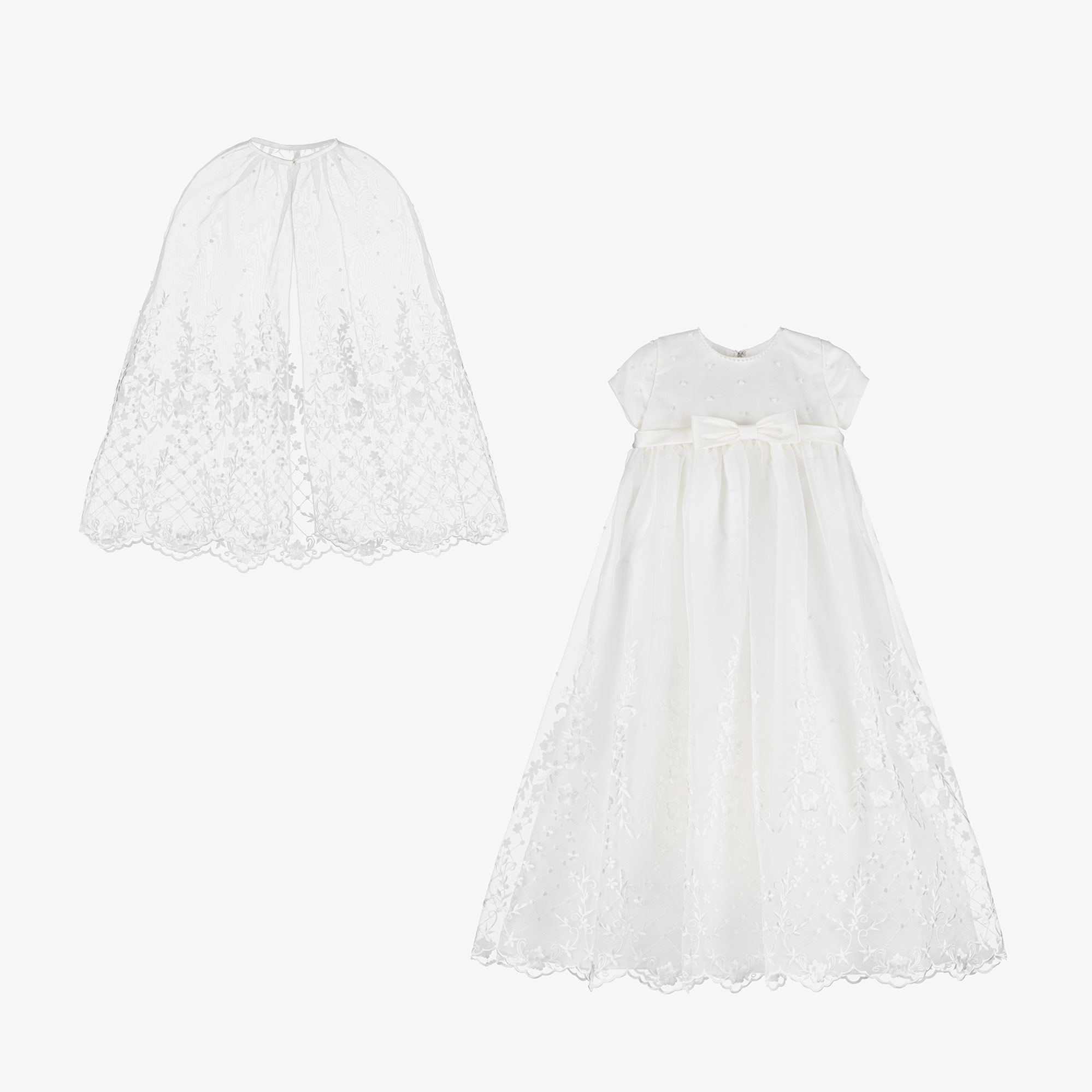 Ivory Ceremony Gown Set - View 3