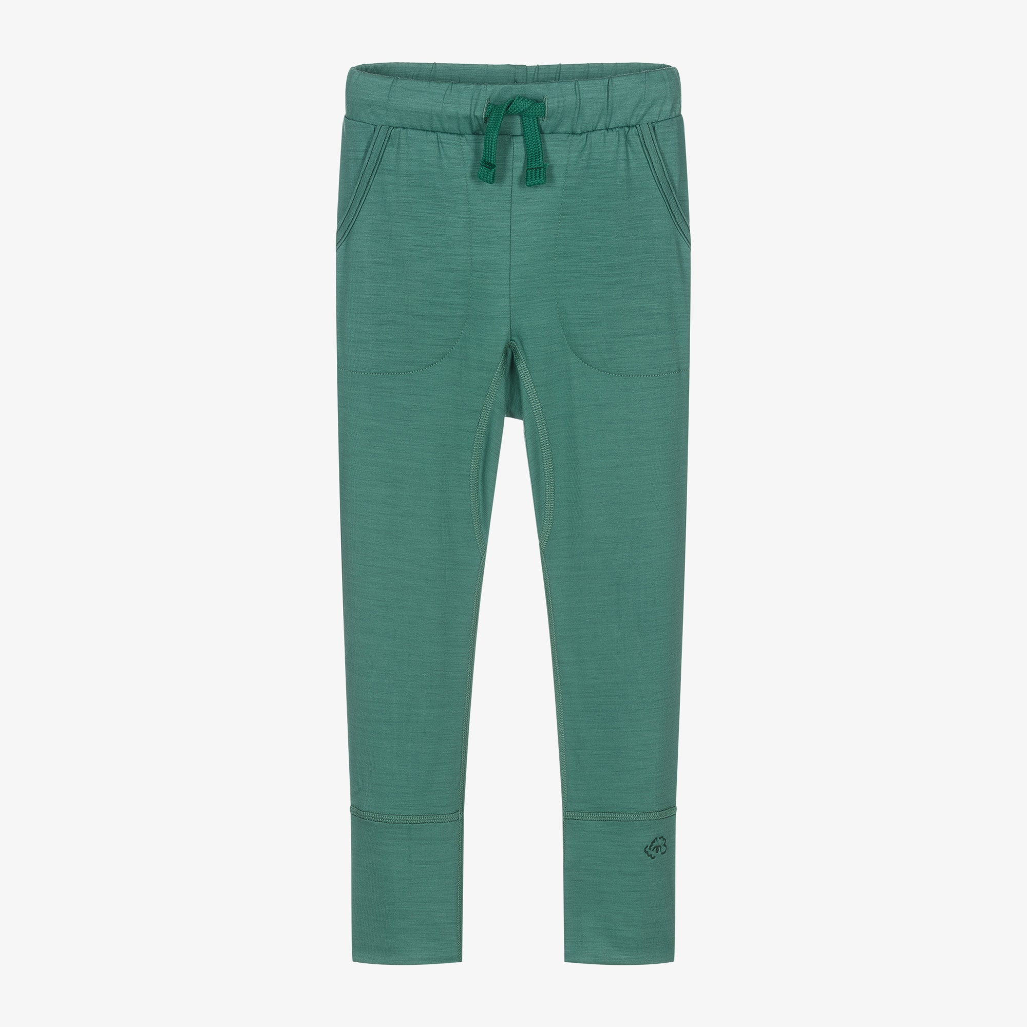 Green ZQ Merino Wool Thermal Joggers - View 1