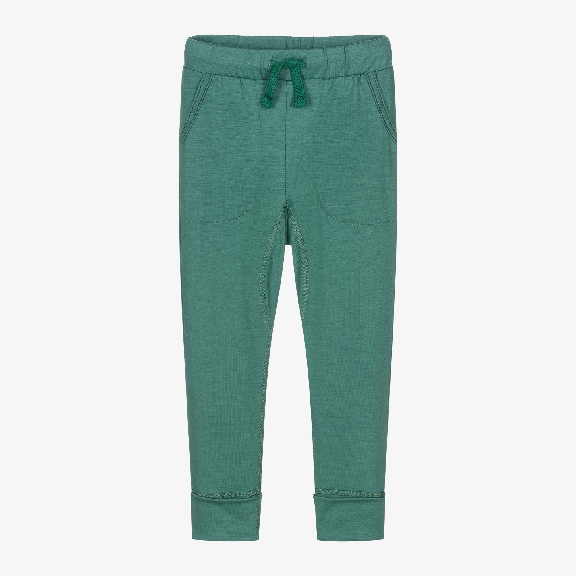 Green ZQ Merino Wool Thermal Joggers - View 3
