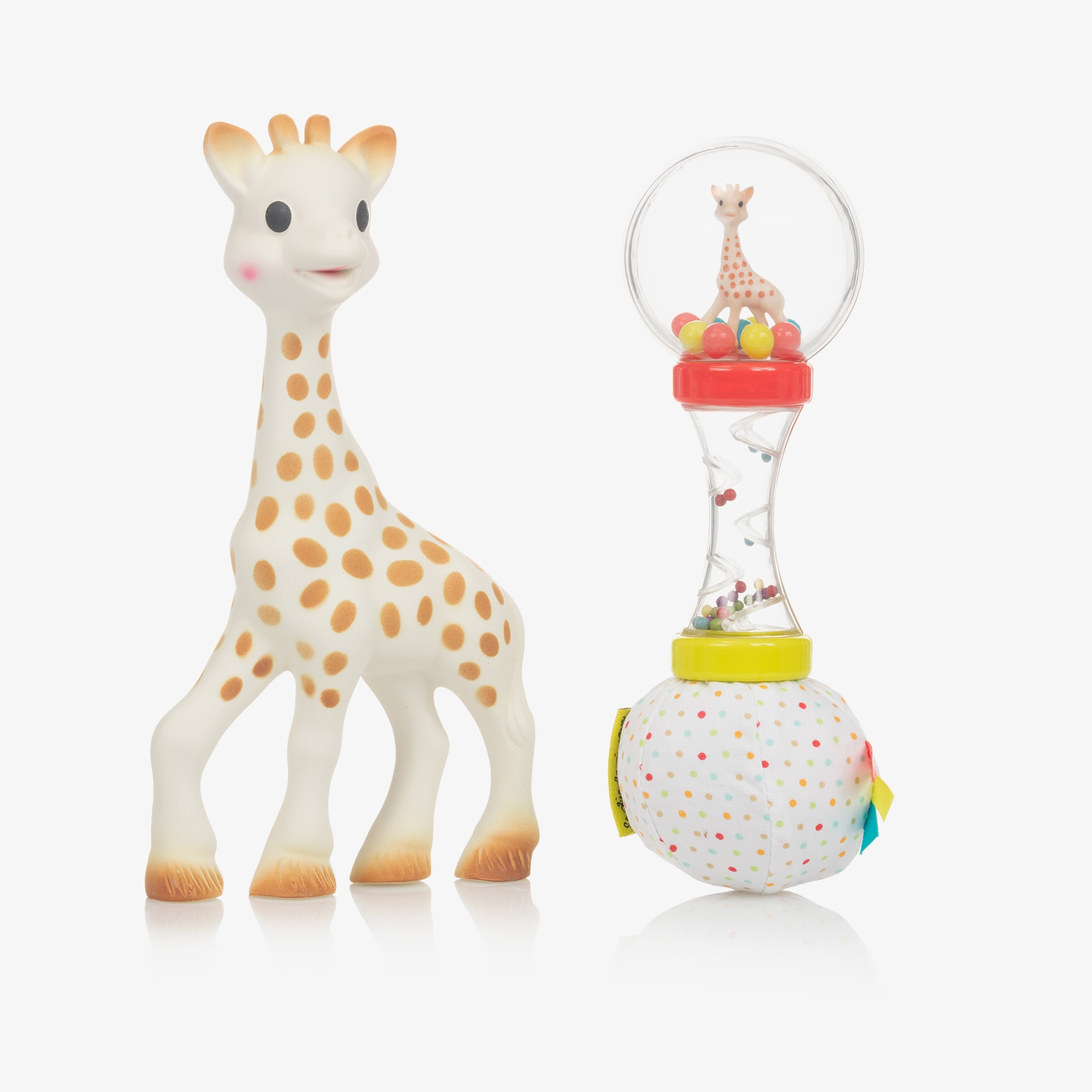 Baby Rattle Giraffe Gift Set - View 1