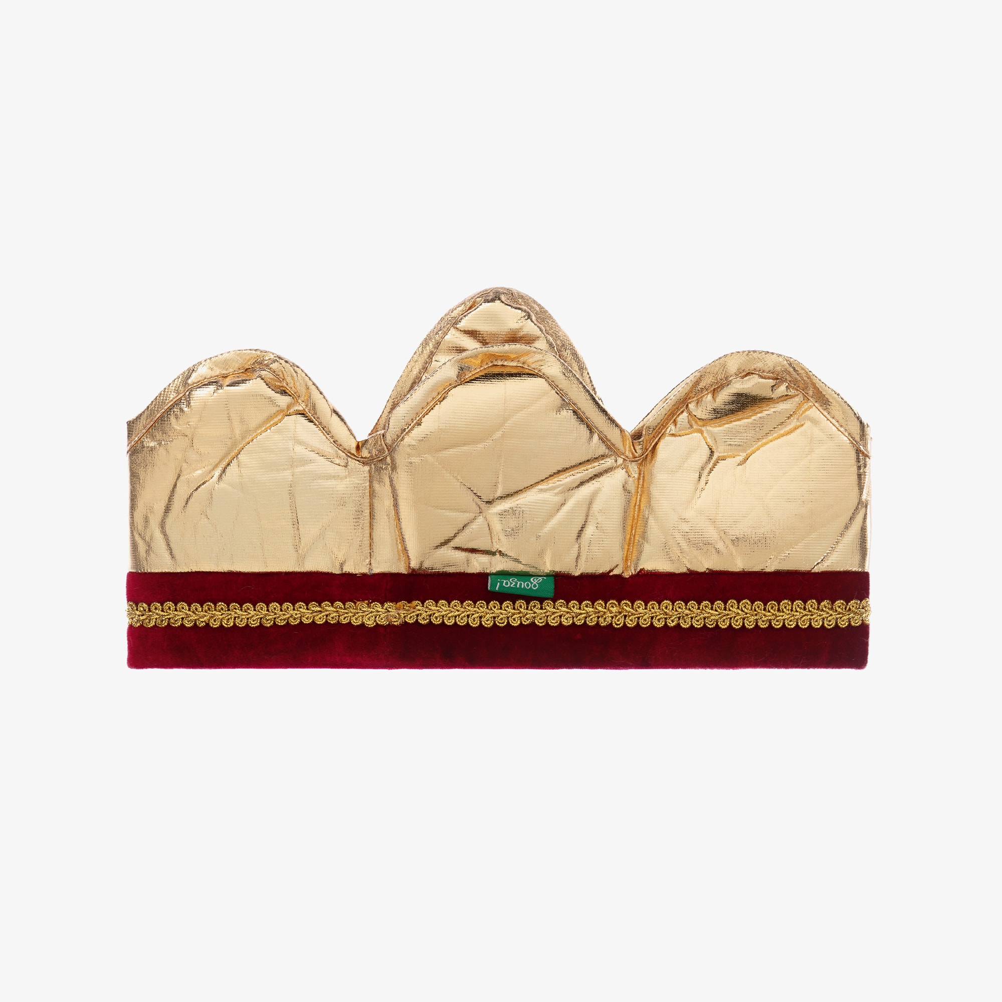 Red & Gold Dressing-Up Crown - View 3