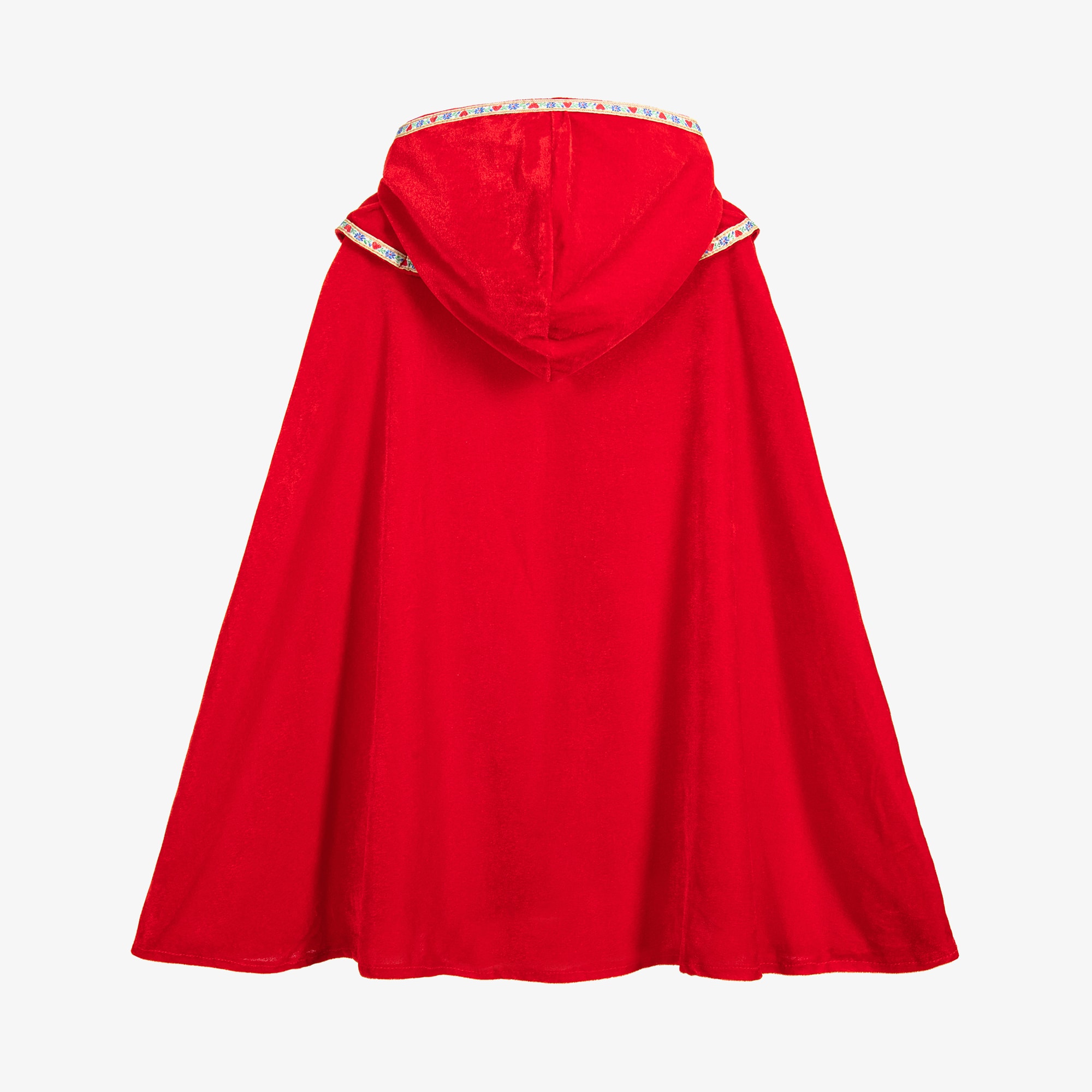 Red Riding Hood Velour Cape - View 3