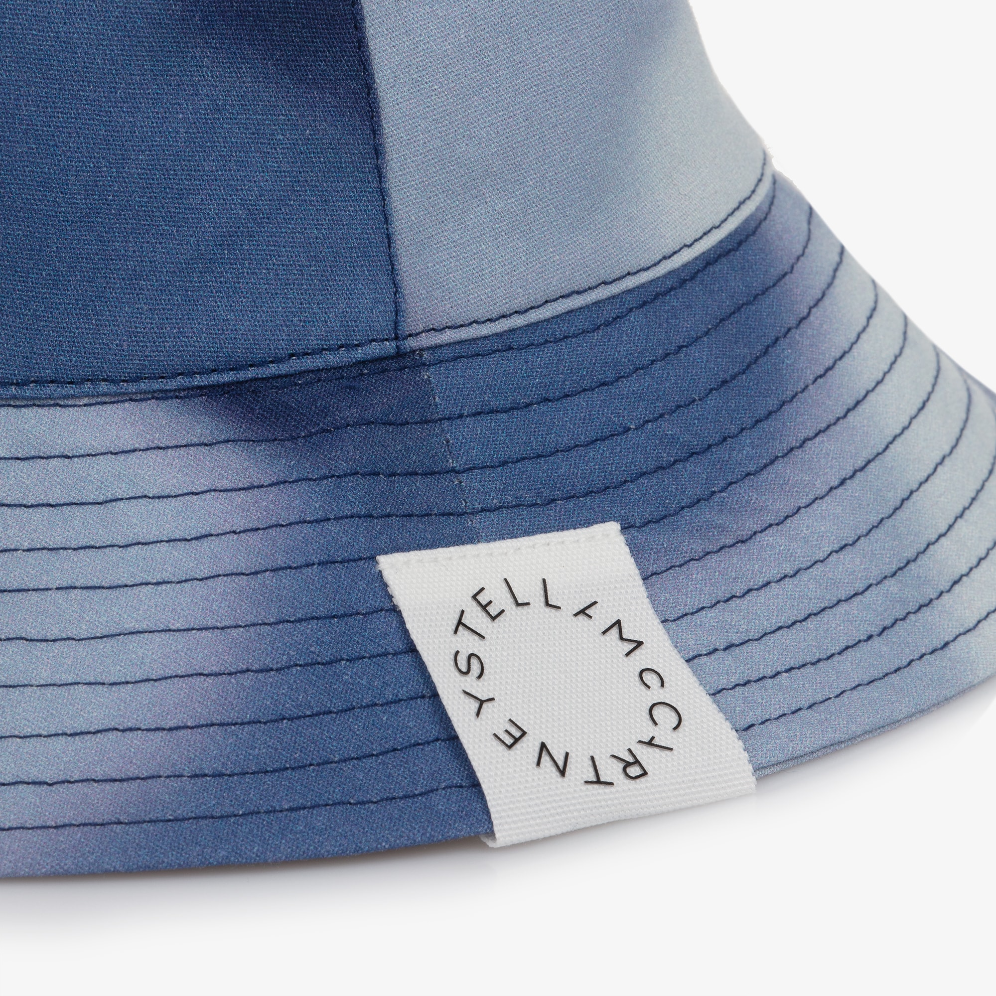Boys Blue Cotton Tie-Dye Bucket Hat - View 4