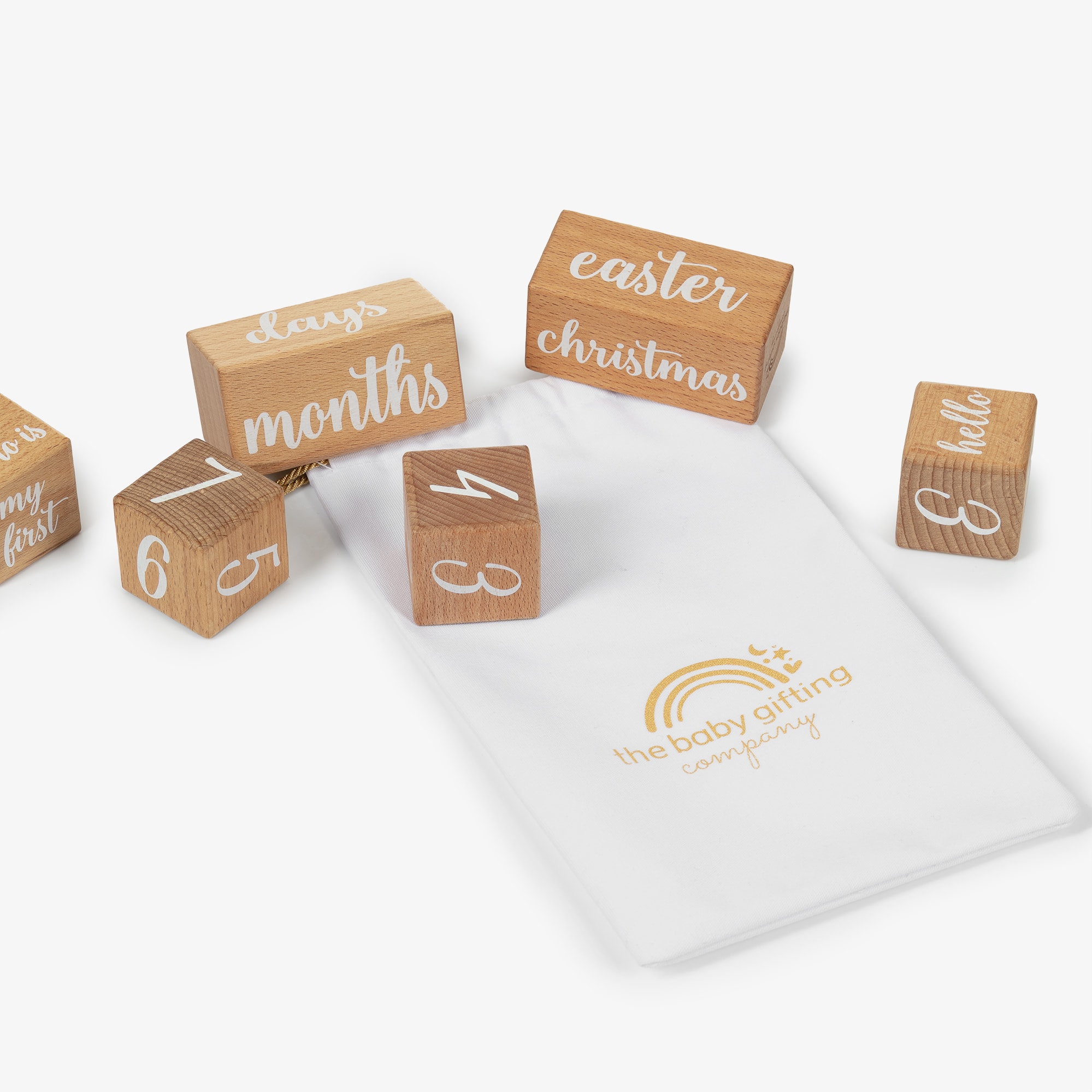 Blue Hop & Learn Personalised Baby Gift Set - View 9