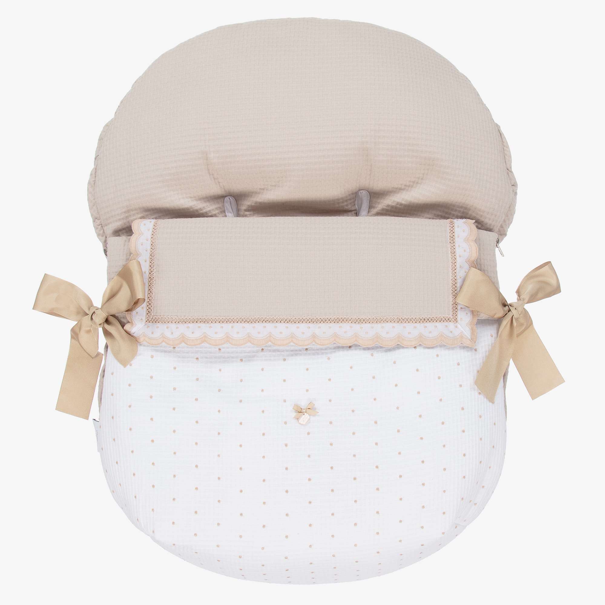 Beige Car Seat Baby Nest (75cm) - View 3