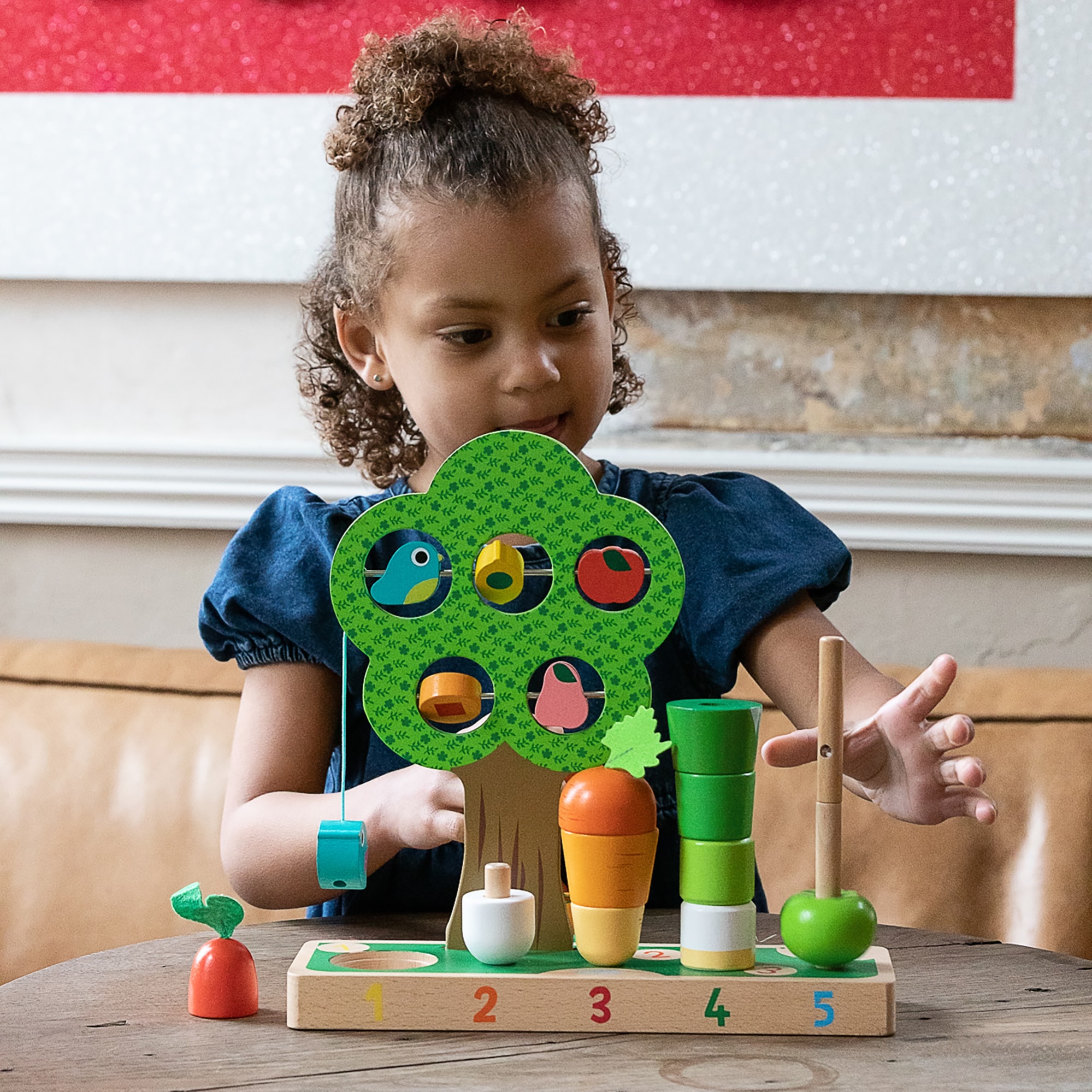 Vegetable Counting Activity Toy (27cm) - View 2