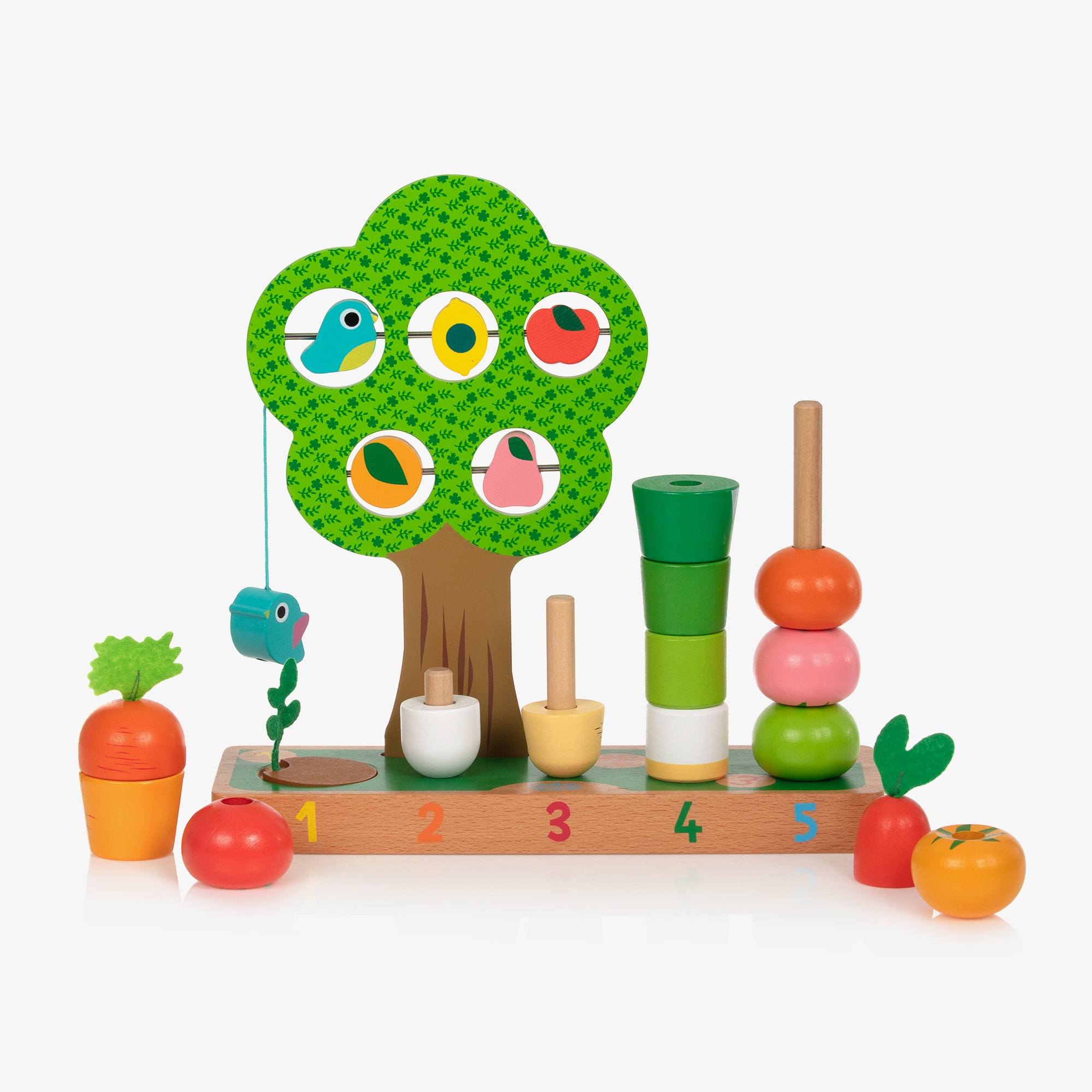 Vegetable Counting Activity Toy (27cm) - View 3