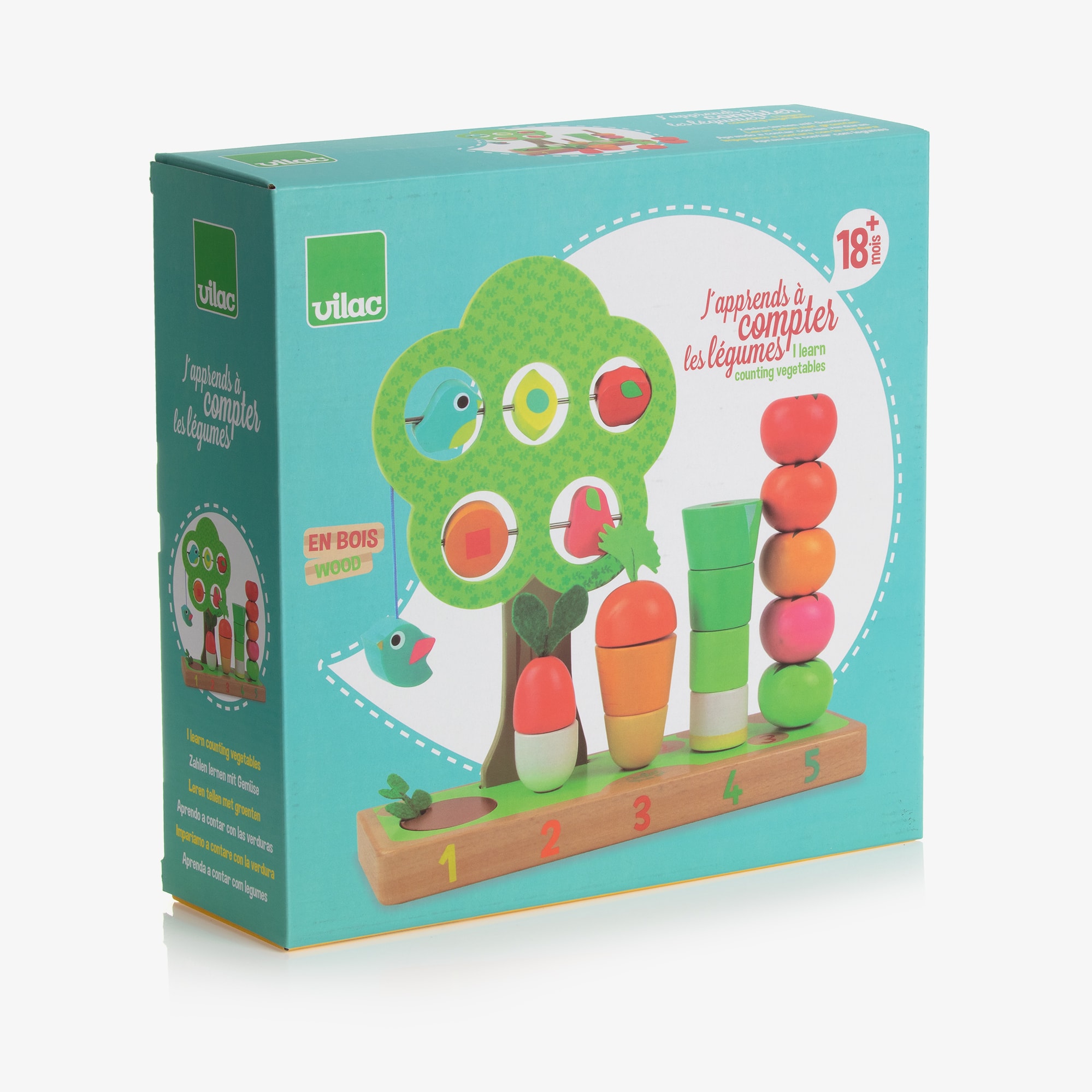 Vegetable Counting Activity Toy (27cm) - View 6