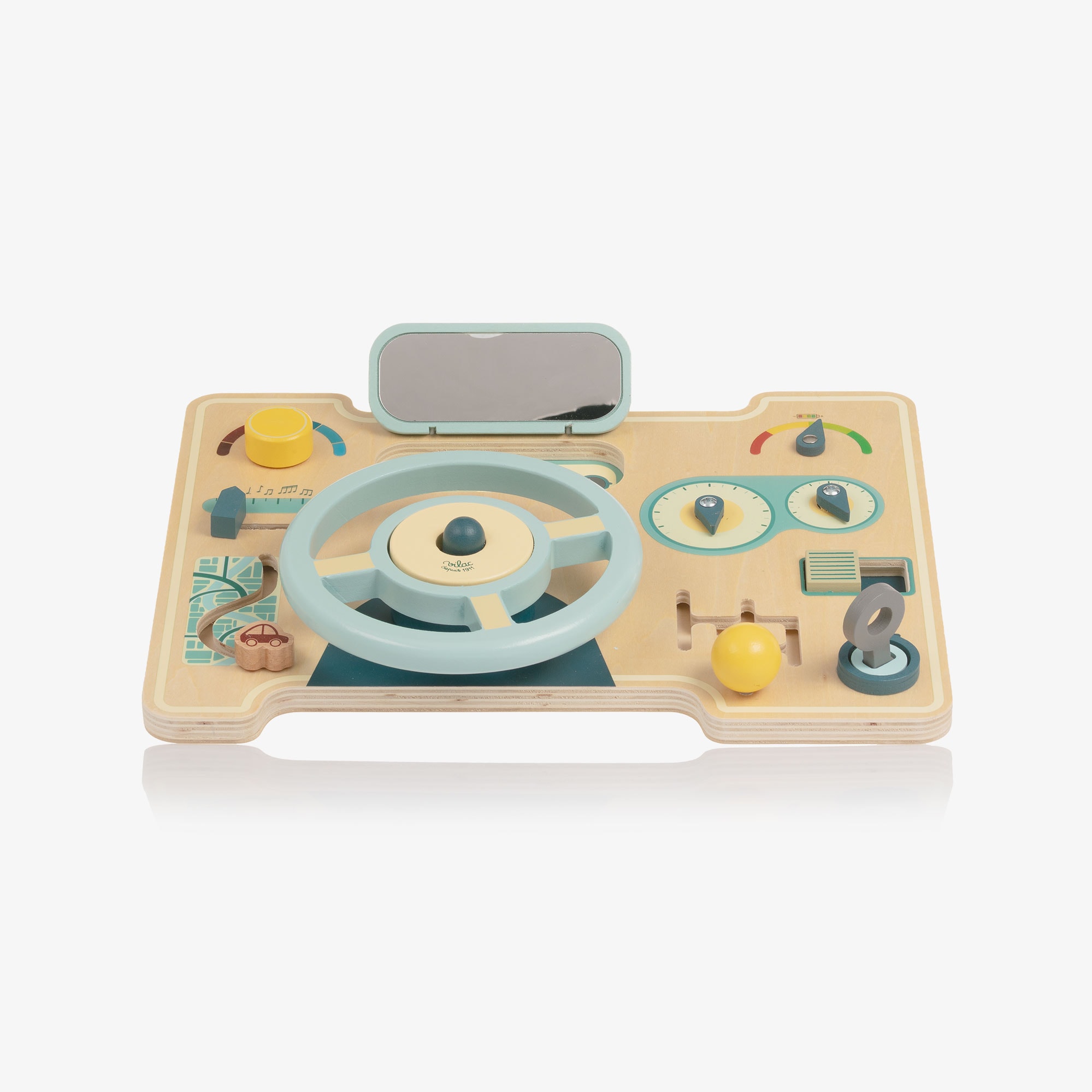 Wooden Car Dashboard Activity Toy (35cm) - View 2