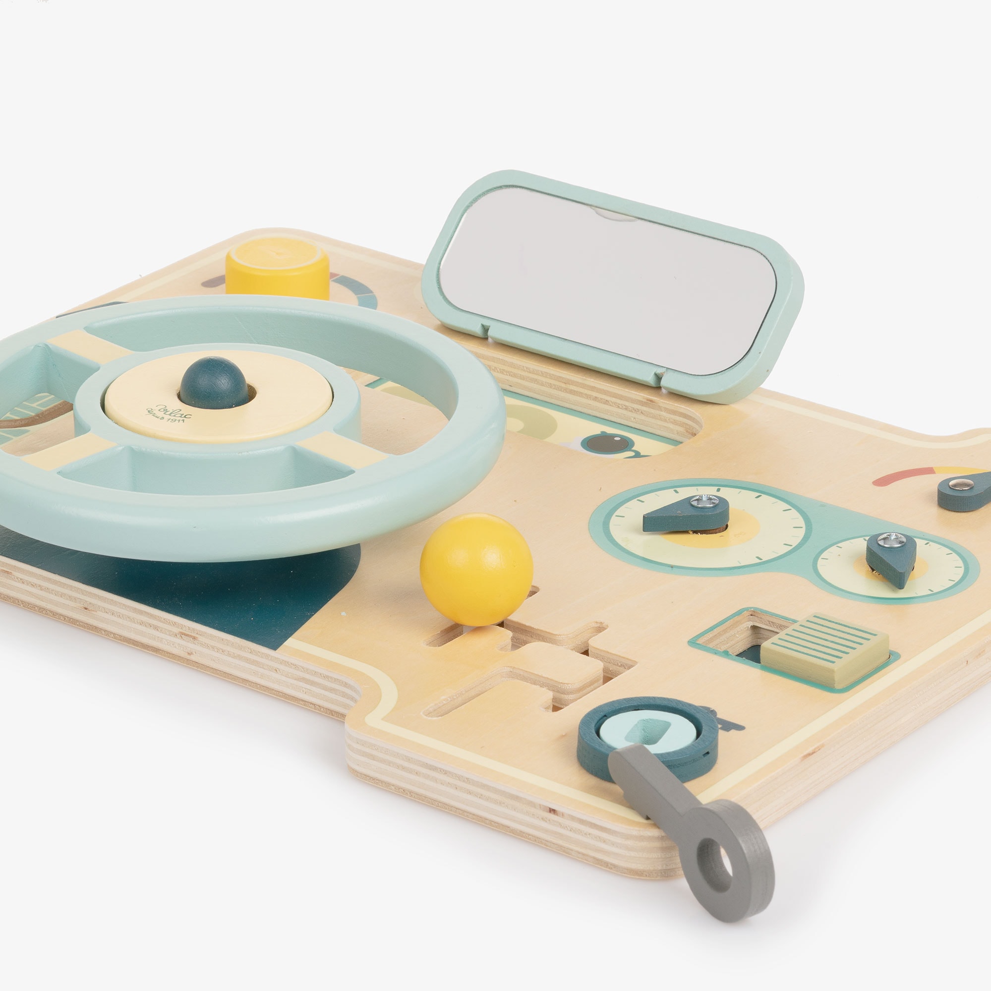 Wooden Car Dashboard Activity Toy (35cm) - View 4