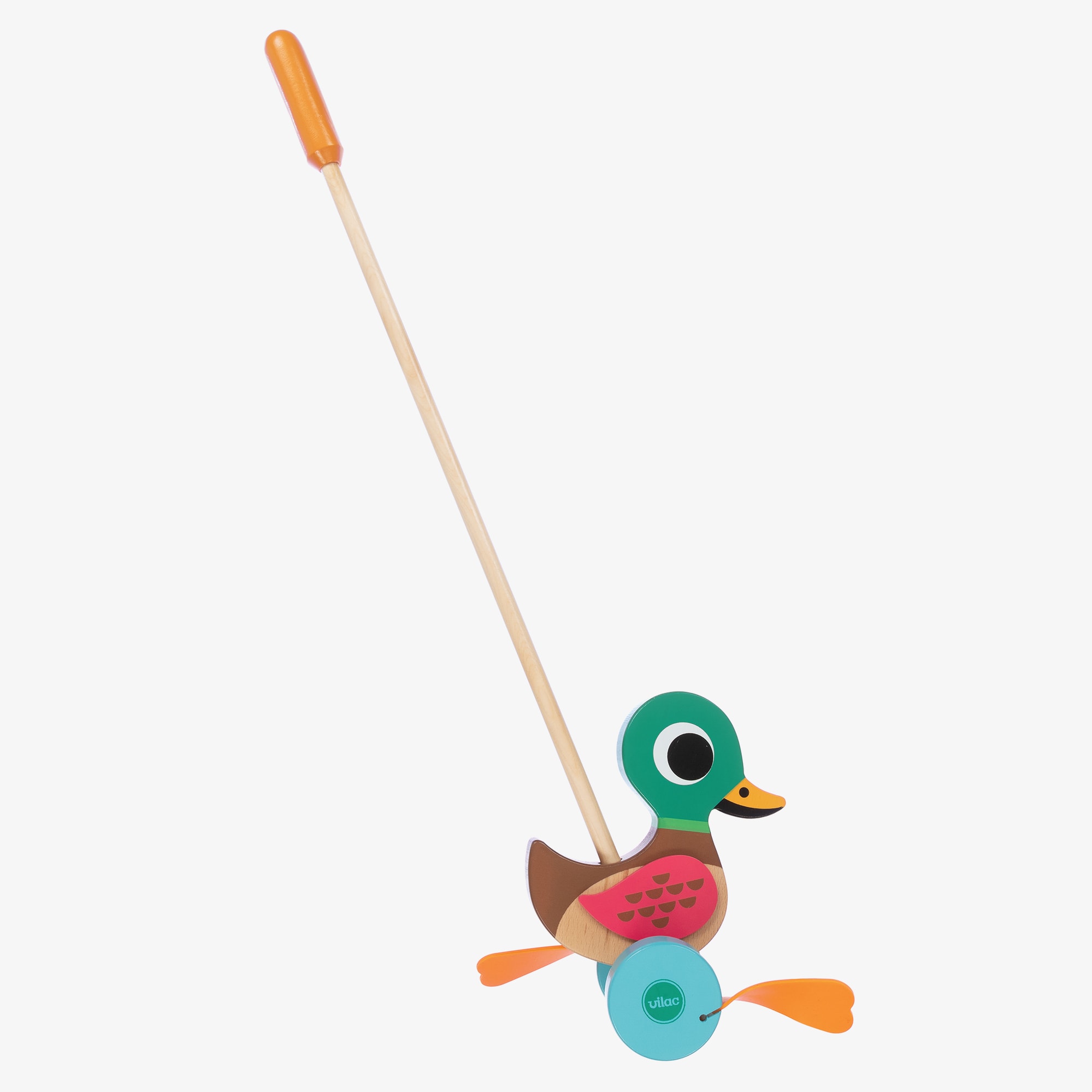 Wooden Duck Walking Toy (55cm) - View 1