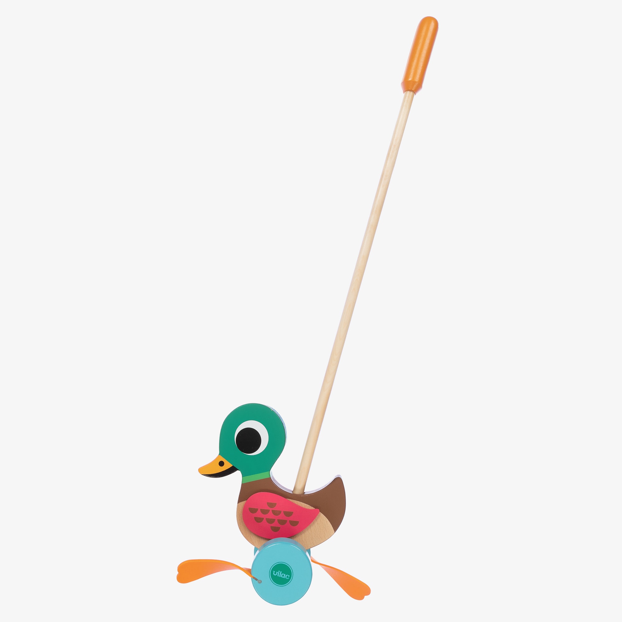 Wooden Duck Walking Toy (55cm) - View 3