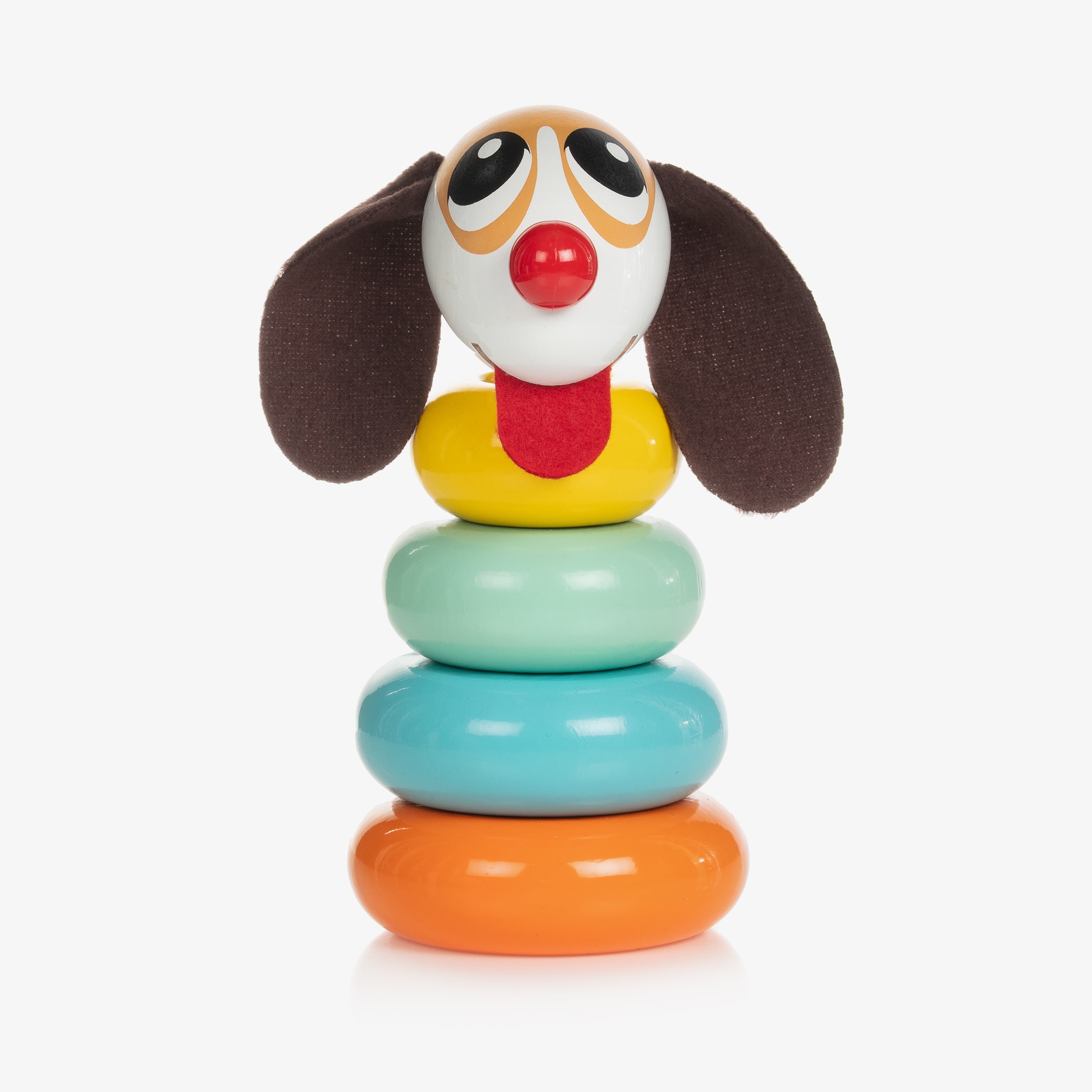 Wooden Puppy Stacking Toy (15cm) - View 1