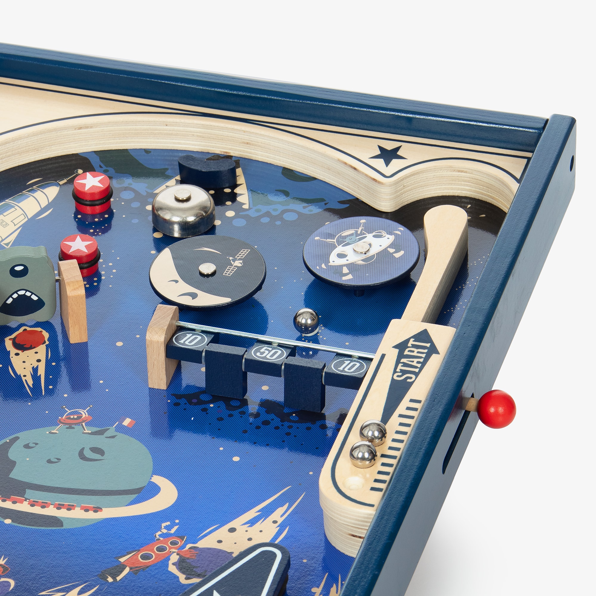 Wooden Space Pinball Toy (60cm) - View 6